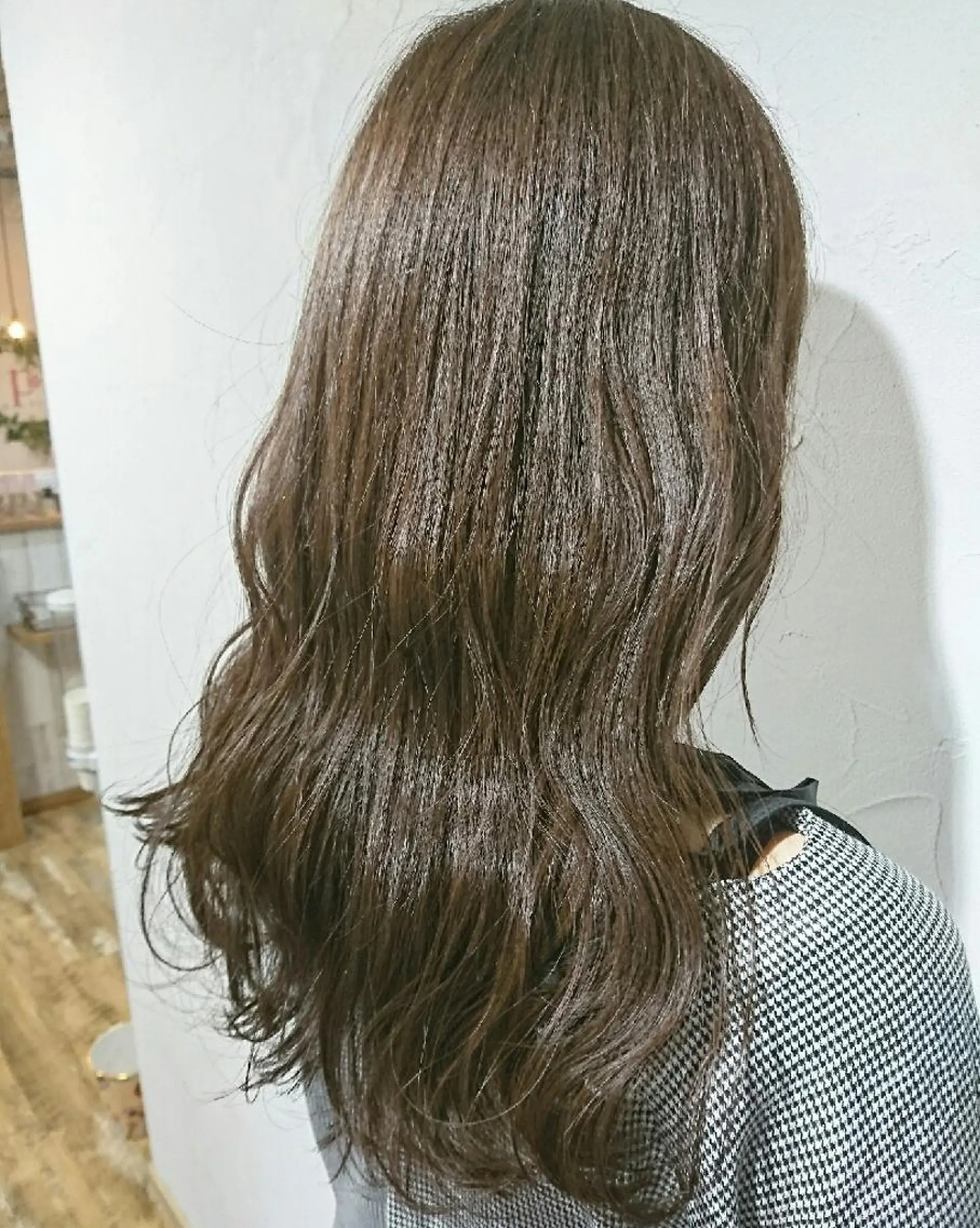 セミロング カラー ヘアアレンジ アッシュ ピンクカラー ピンクアッシュ 遠藤 拓馬のヘアスタイル