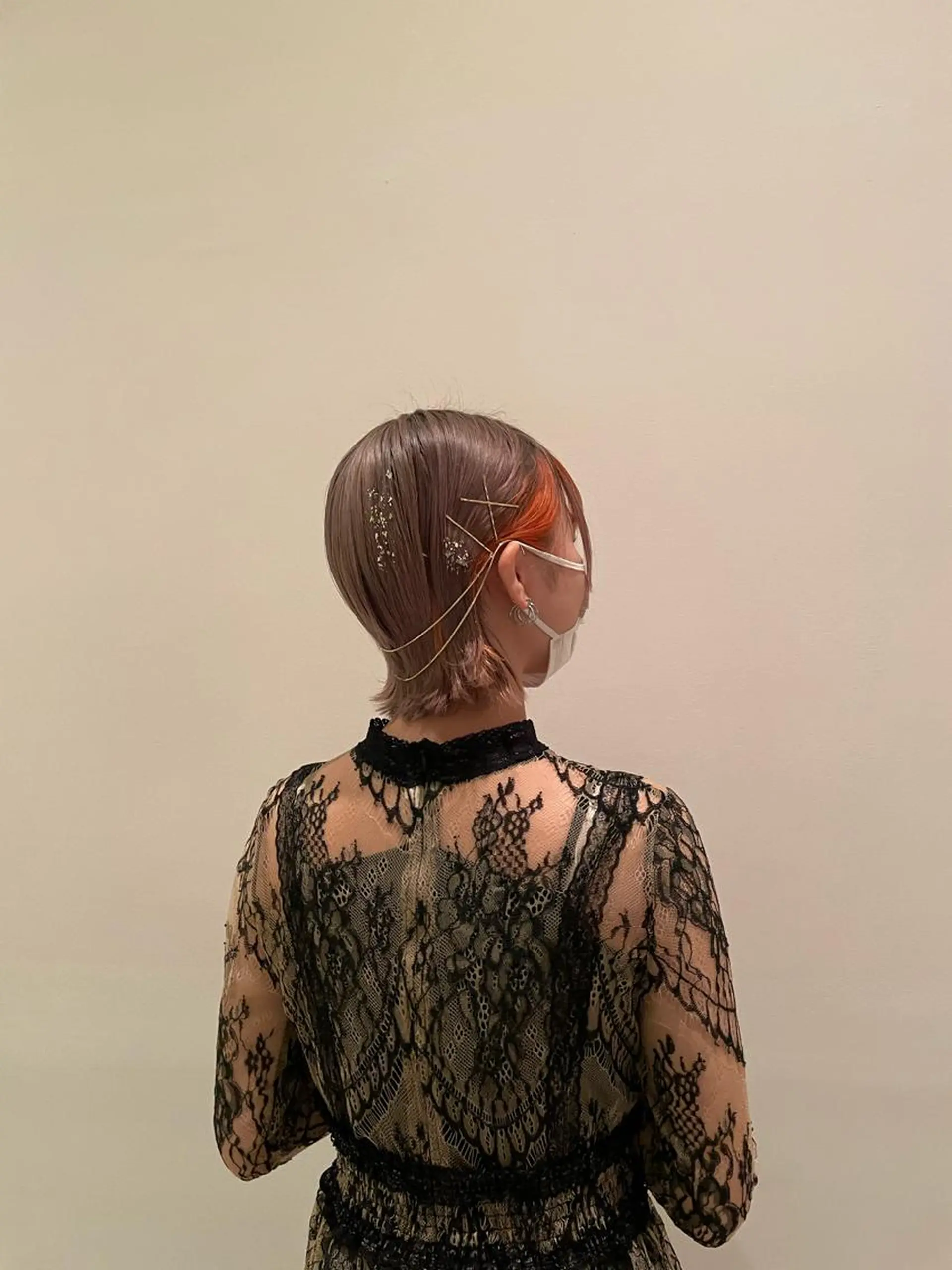 ショート ヘアアレンジ 結婚式・ブライダル カチューシャ ショートヘア 髪質改善/大阪守口市 🐣Ria‪🐣のヘアスタイル