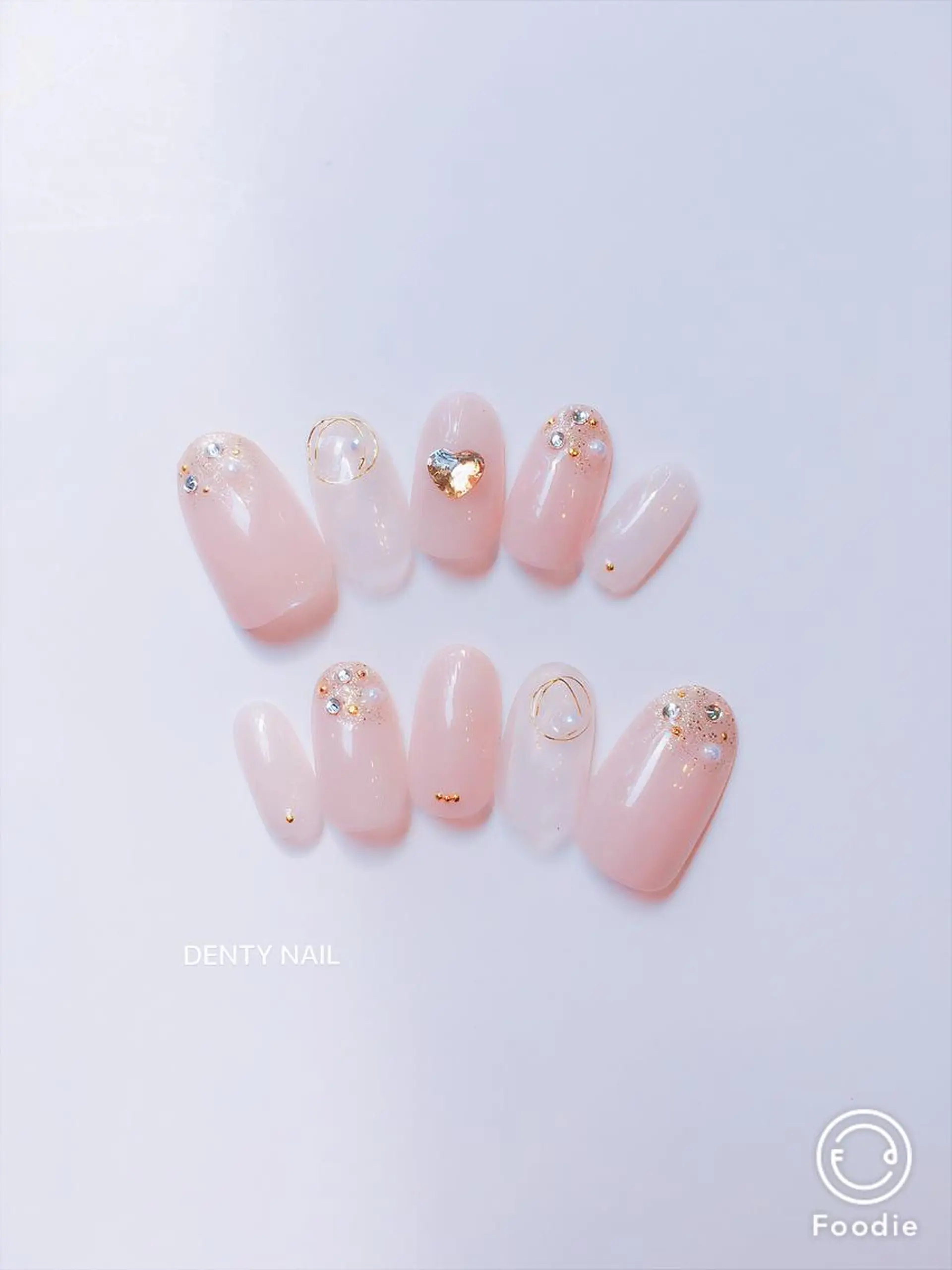 ネイル ネイルチップ ブライダルネイル DENTY NAIL所属・DENTY NAIL -ArtRoom-のネイルデザイン
