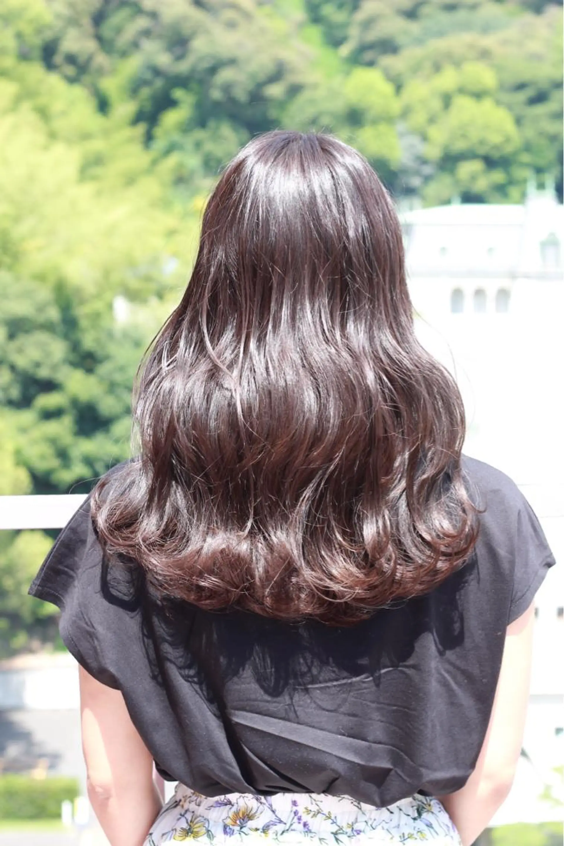 セミロング カラー ベージュカラー ミント ミントベージュ カット ヘアカラー Viage （ビアージュ）のヘアスタイル