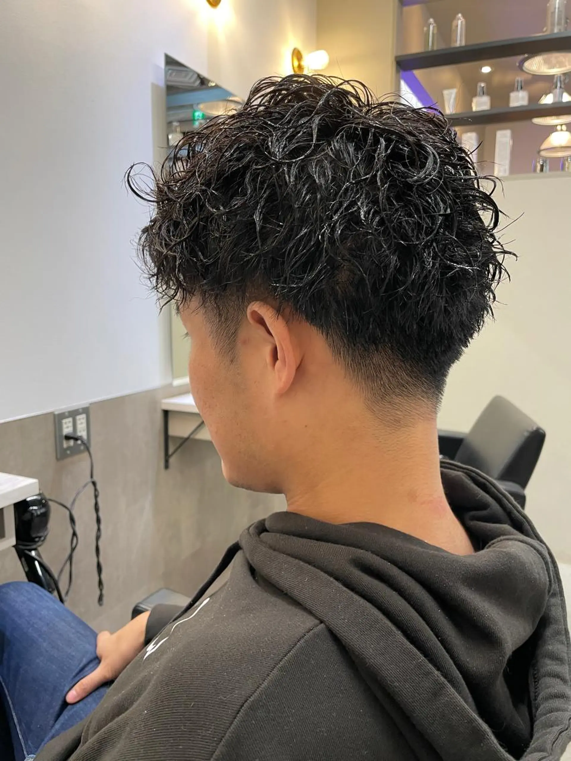 パーマ メンズ カット パーマ 福永速人 /メンズパーマのヘアスタイル