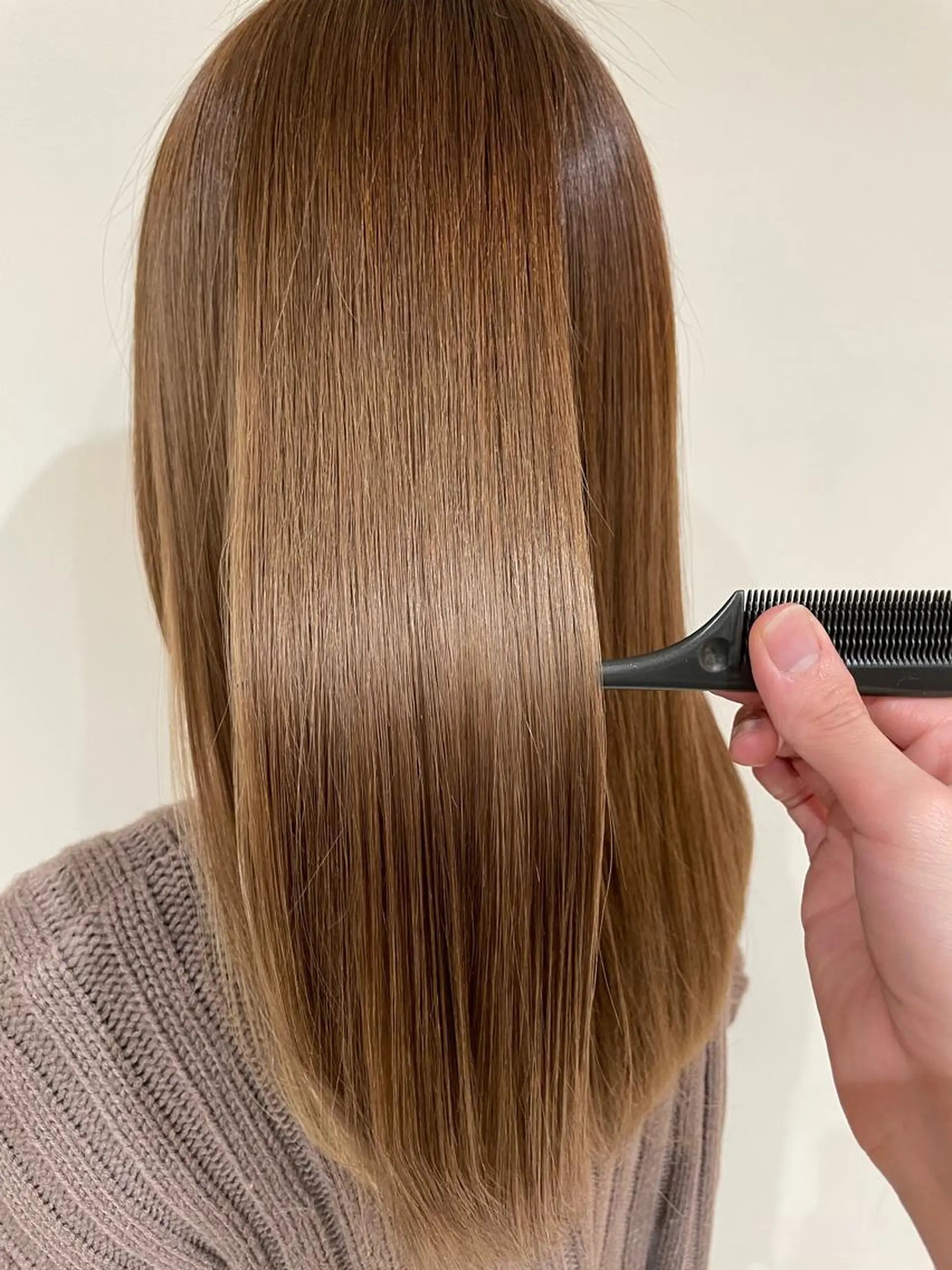 ロング 髪質改善 トリートメント 透明感カラー/ 韓国風🌿RIKOのヘアスタイル