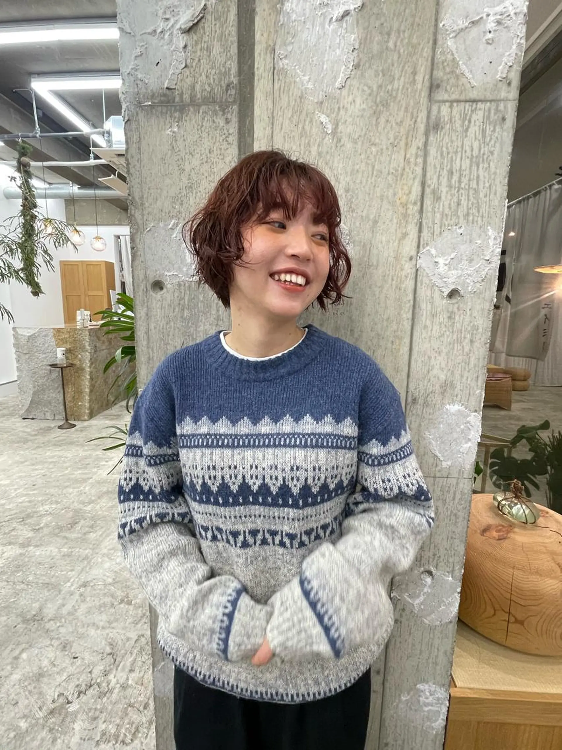 ショート パーマ 垢抜けボブ/SAHO /OAK溝の口のヘアスタイル