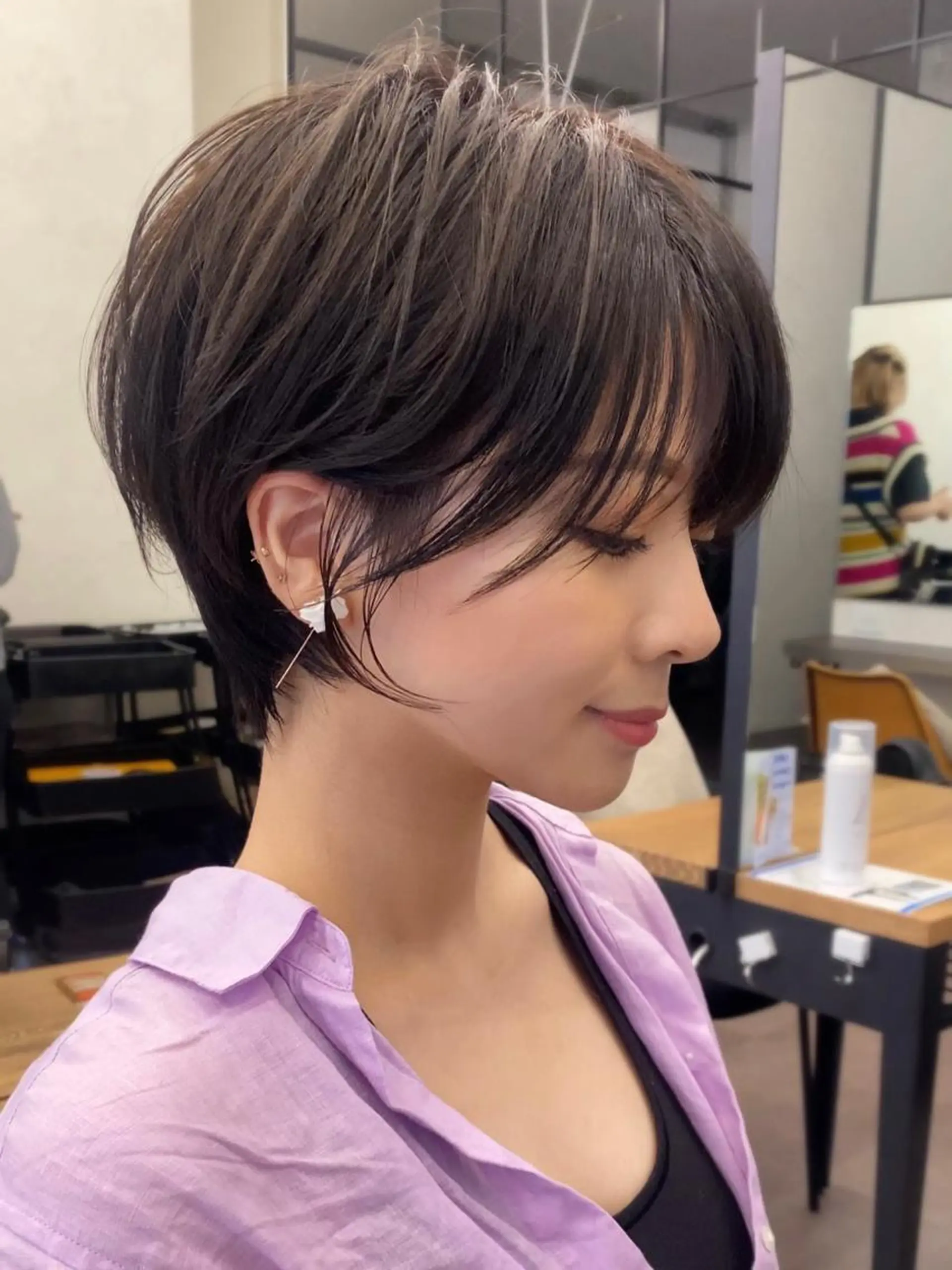 ショート ショートヘア カット トリートメント ✨−5歳大人ショート ヘア✨れいじのヘアスタイル