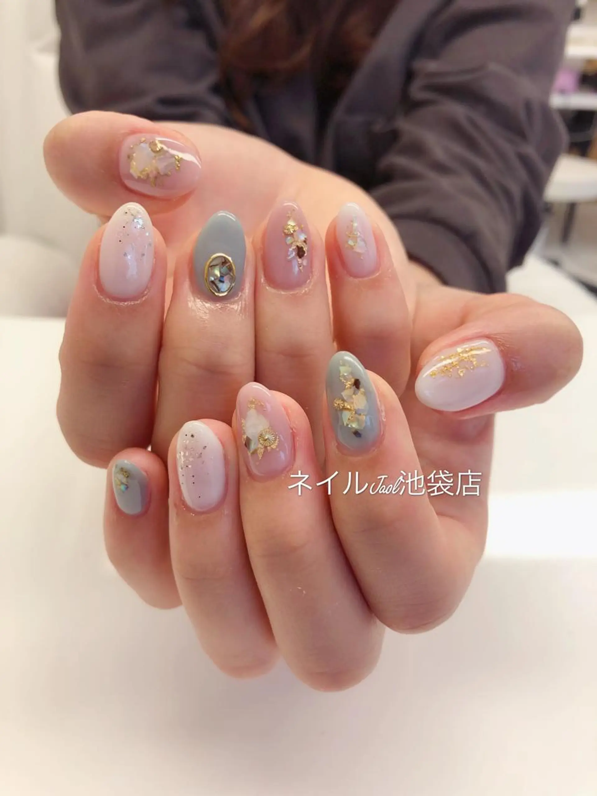 ミディアム ネイルJaol 池袋のネイルデザイン