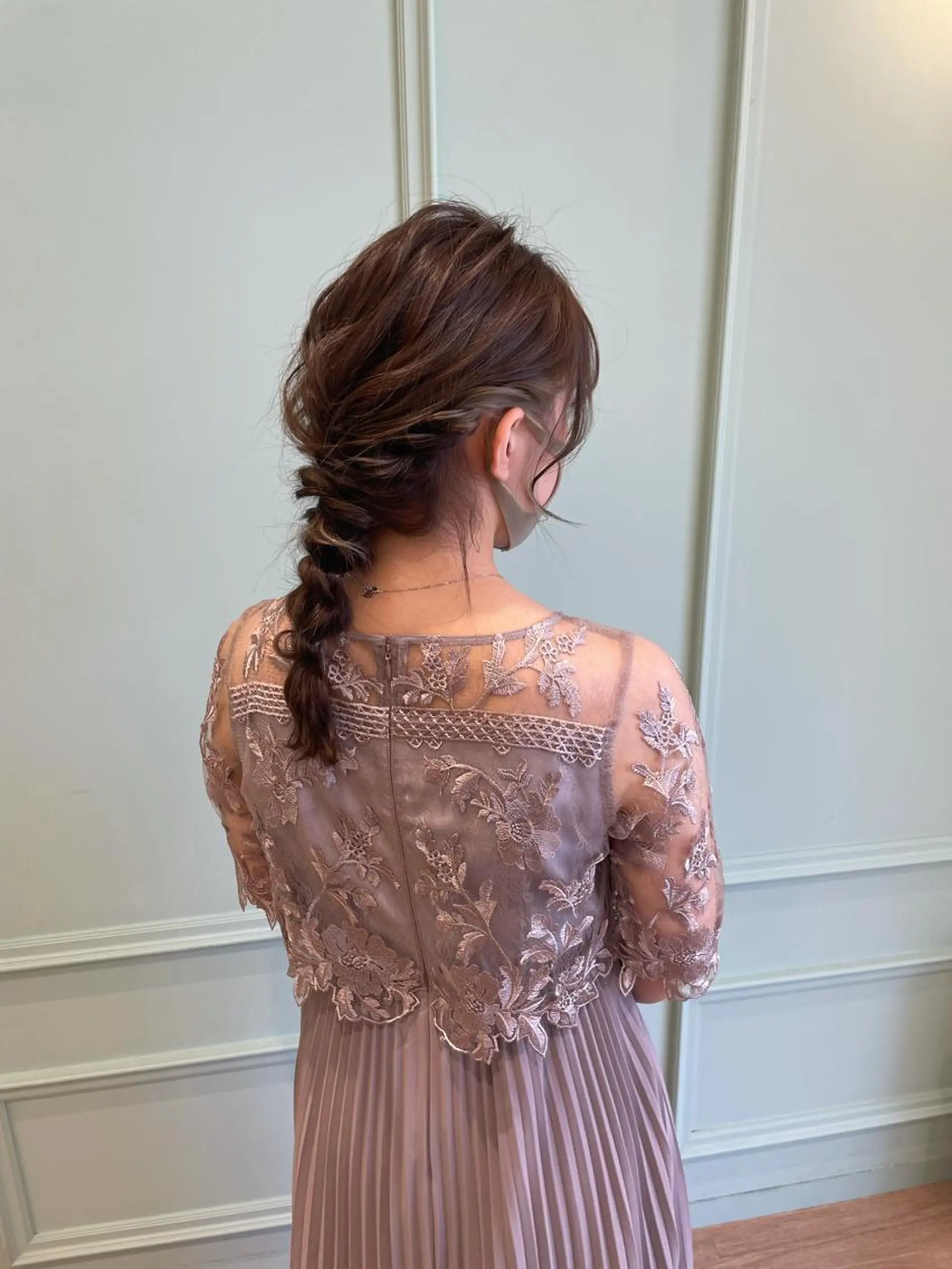 セミロング KANAMI日暮里 韓国ヘア・メイクのヘアスタイル