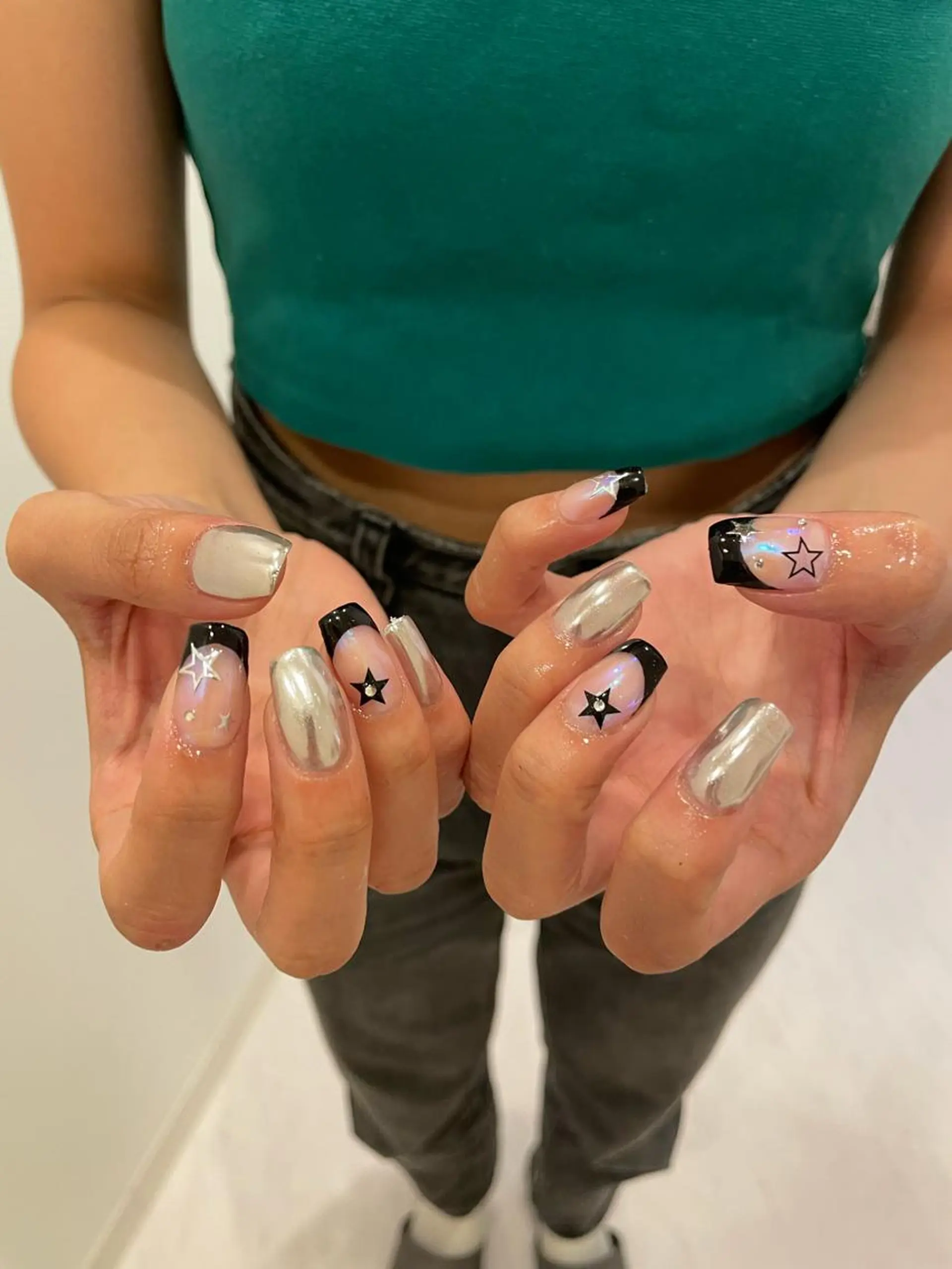 ネイル 束感まつ毛/ネイル/ LED♥KIRARAのマツエク・マツパデザイン