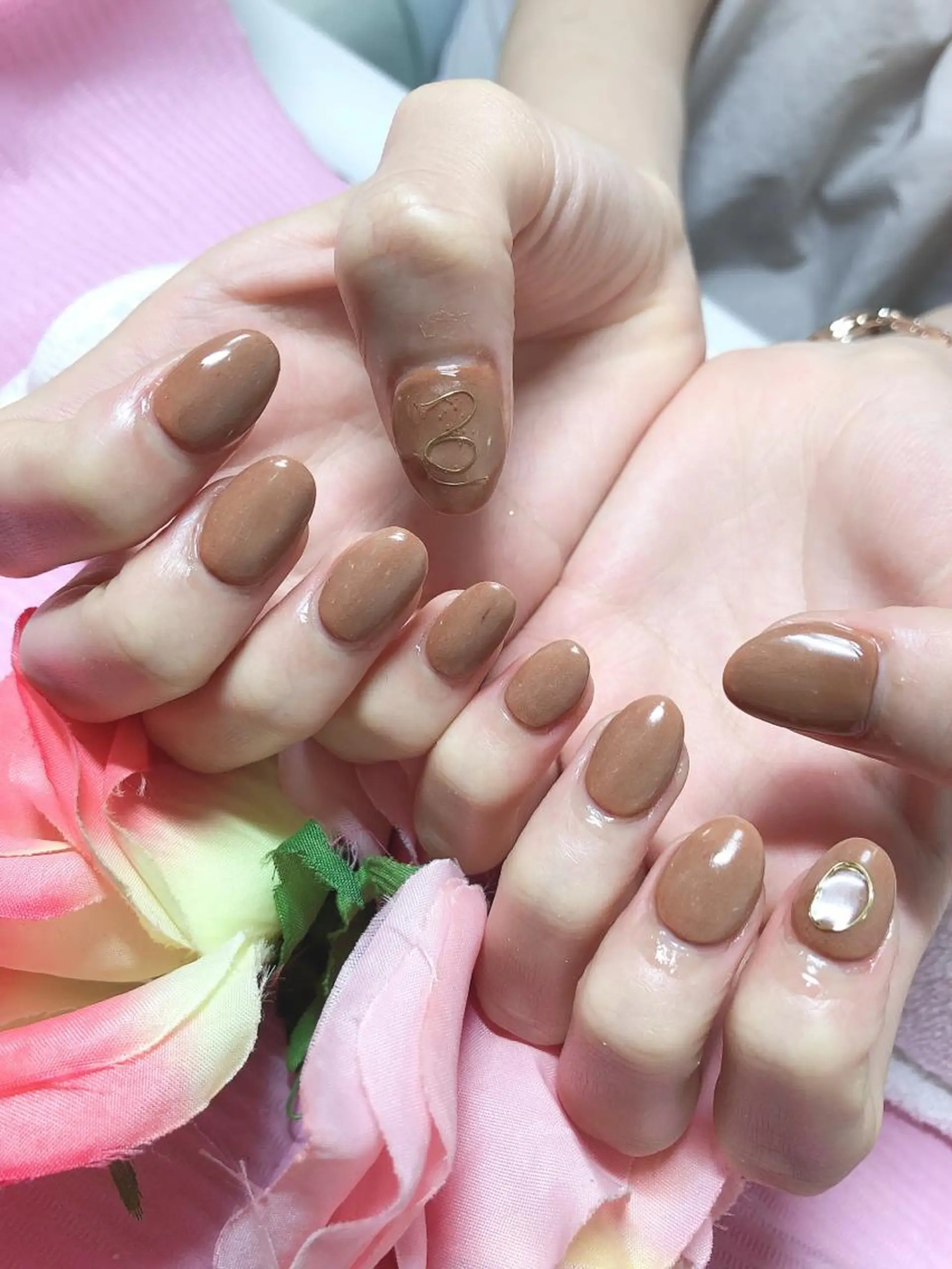 ショート ネイル アートネイル スカルプネイル ハンドネイル 《LB》ラブリエ Nail&eyeのマツエク・マツパデザイン