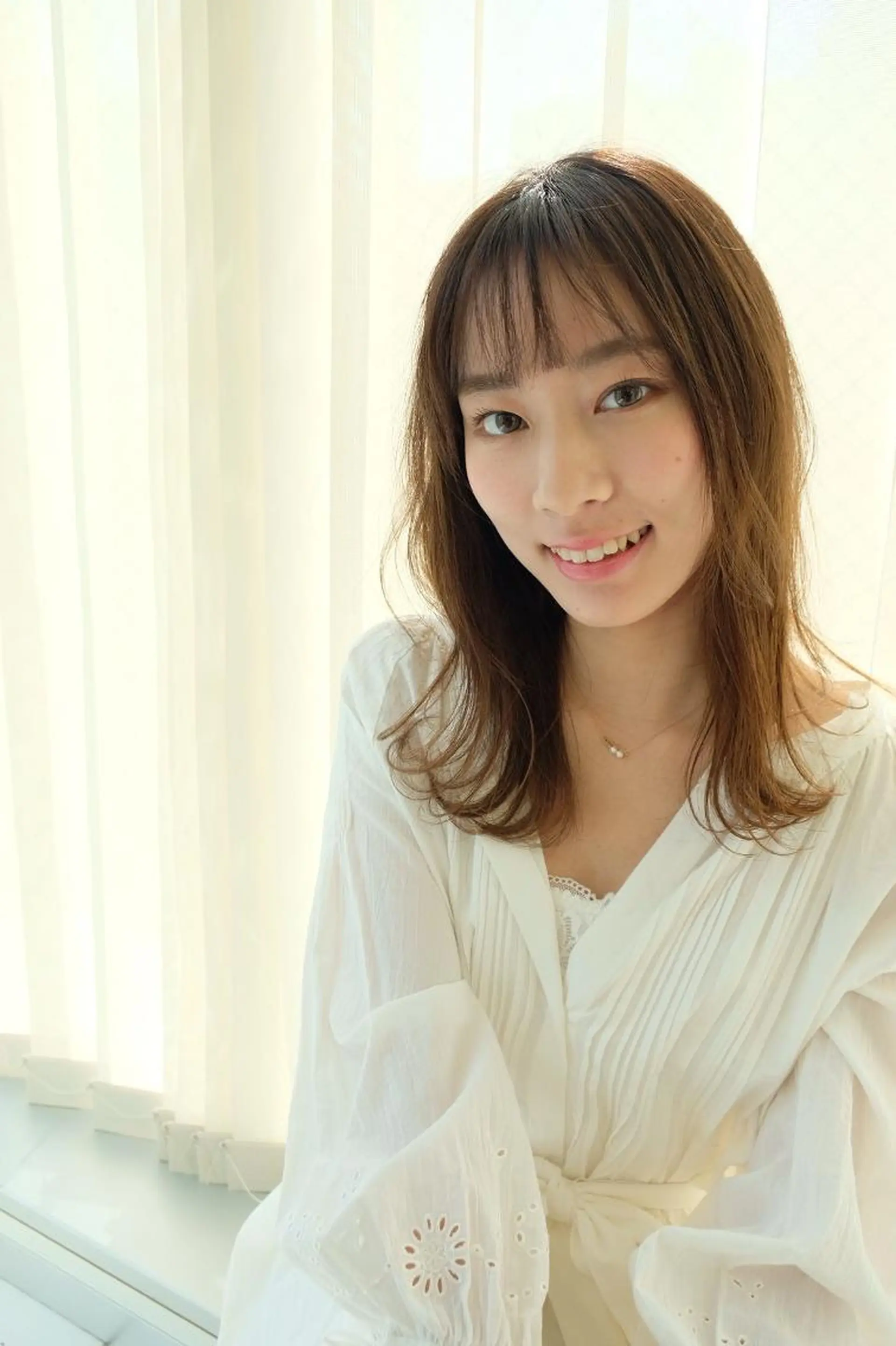 ミディアム 似合わせ艶髪カラー ❤️ハダユミのヘアスタイル