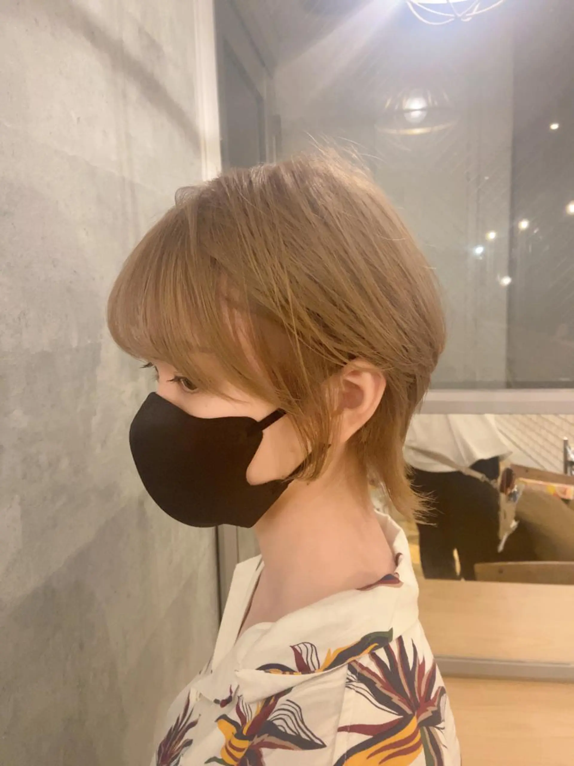 ショート カラー パーマ ヘアアレンジ ヘアカラー ✨髪質改善/透明感✨ 西野　陽のヘアスタイル