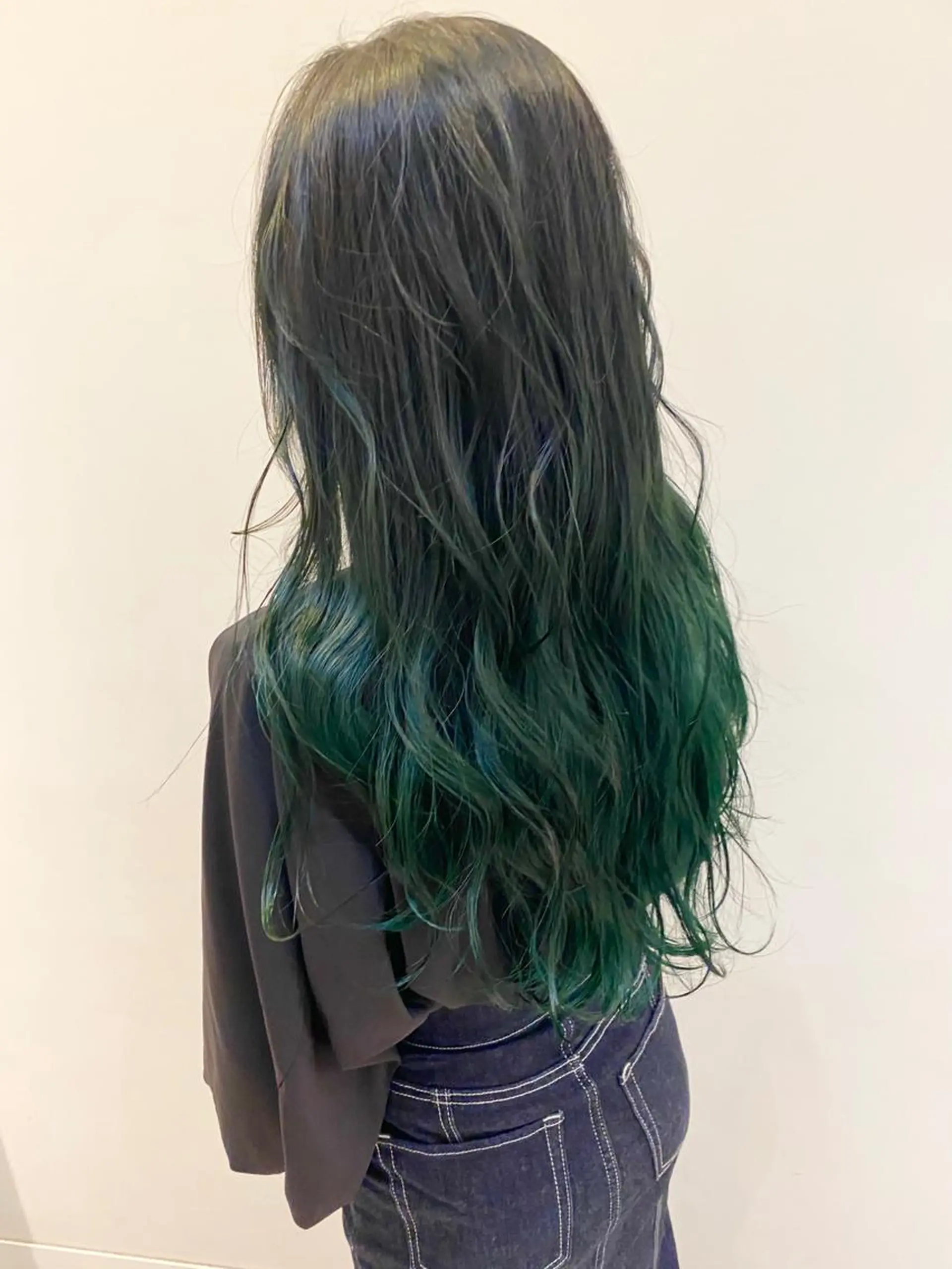 ロング カラー カット ヘアカラー エクステ シールエクステ×美髪 改善/ヨシモトカンジのヘアスタイル