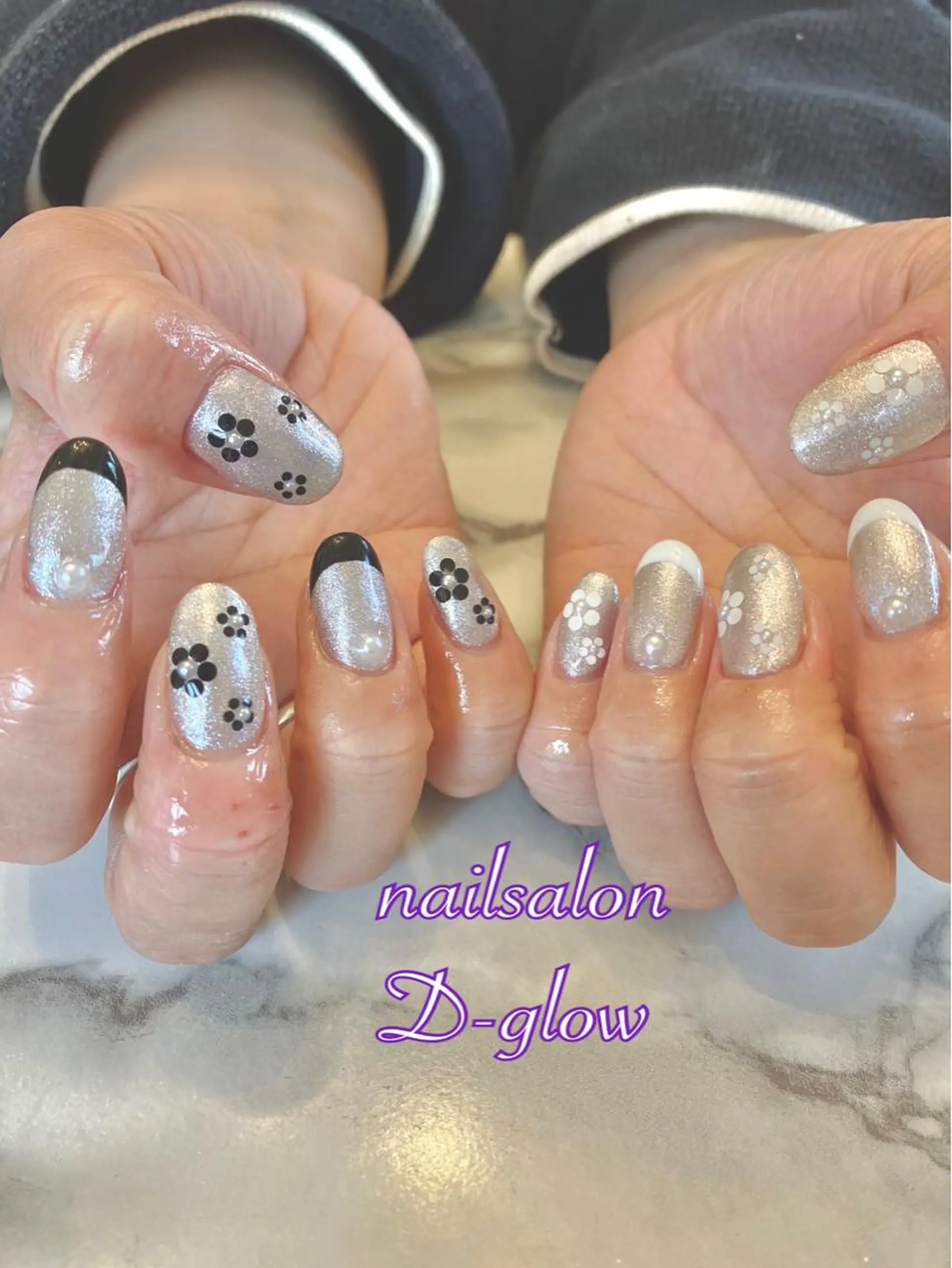 ネイル ハンドネイル ネイルサロン D-glowのネイルデザイン