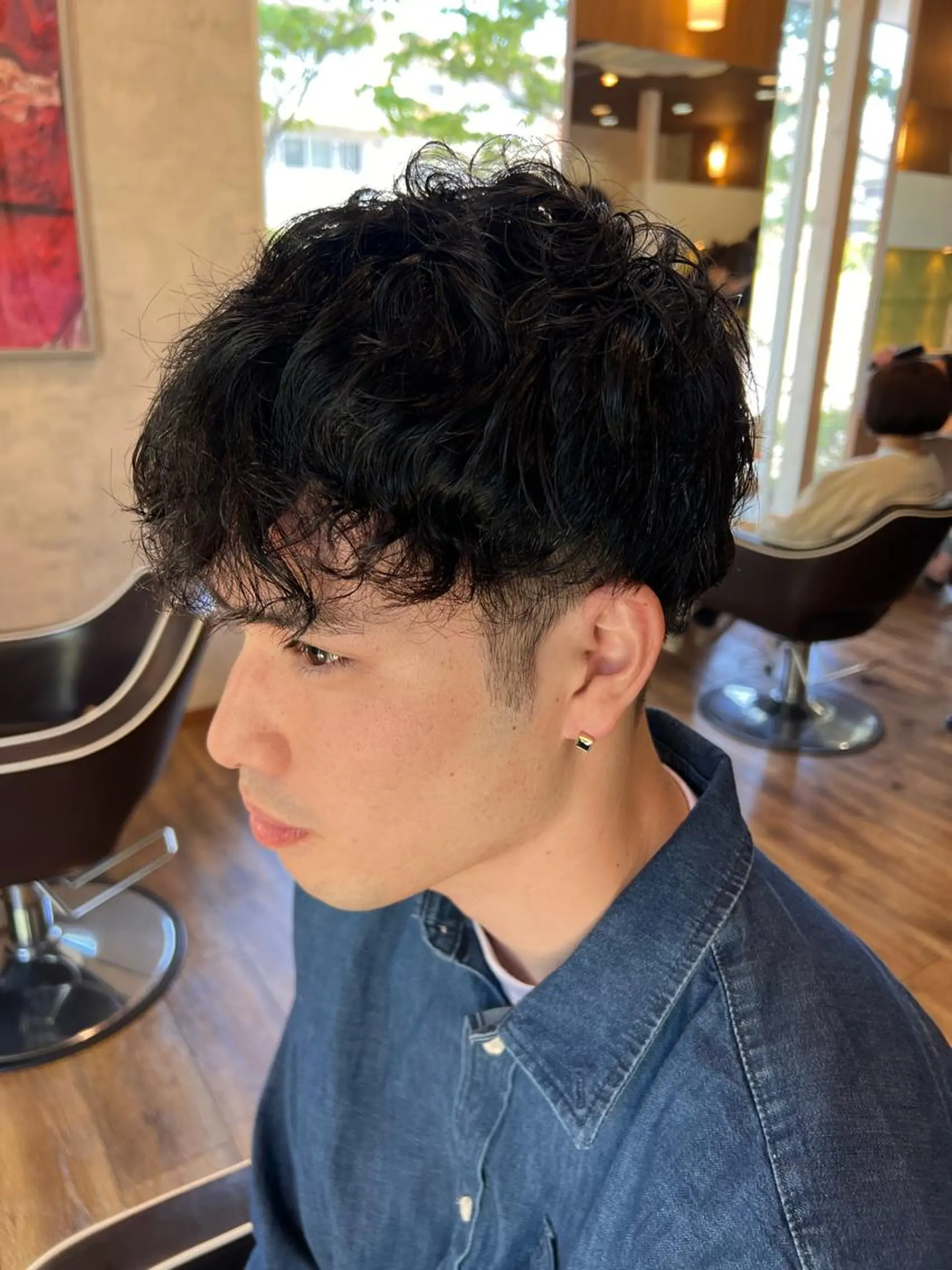 パーマ メンズ メンズパーマ スペインカール スパイラルパーマ 🌻井上 マリー🌻のヘアスタイル