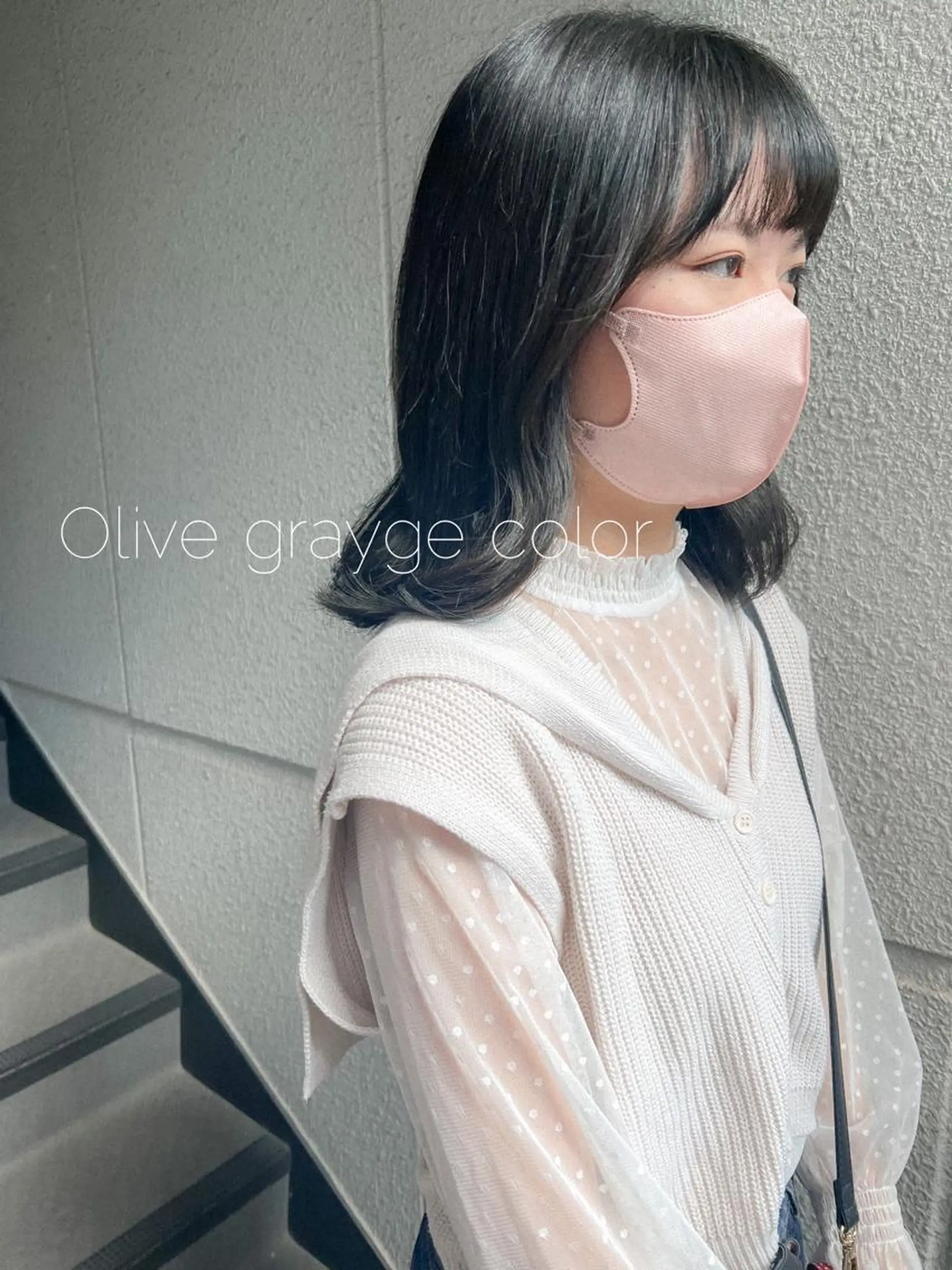 ミディアム カラー ブリーチ ブリーチなしカラー カラーパティシエ facce🌼ikoのヘアスタイル