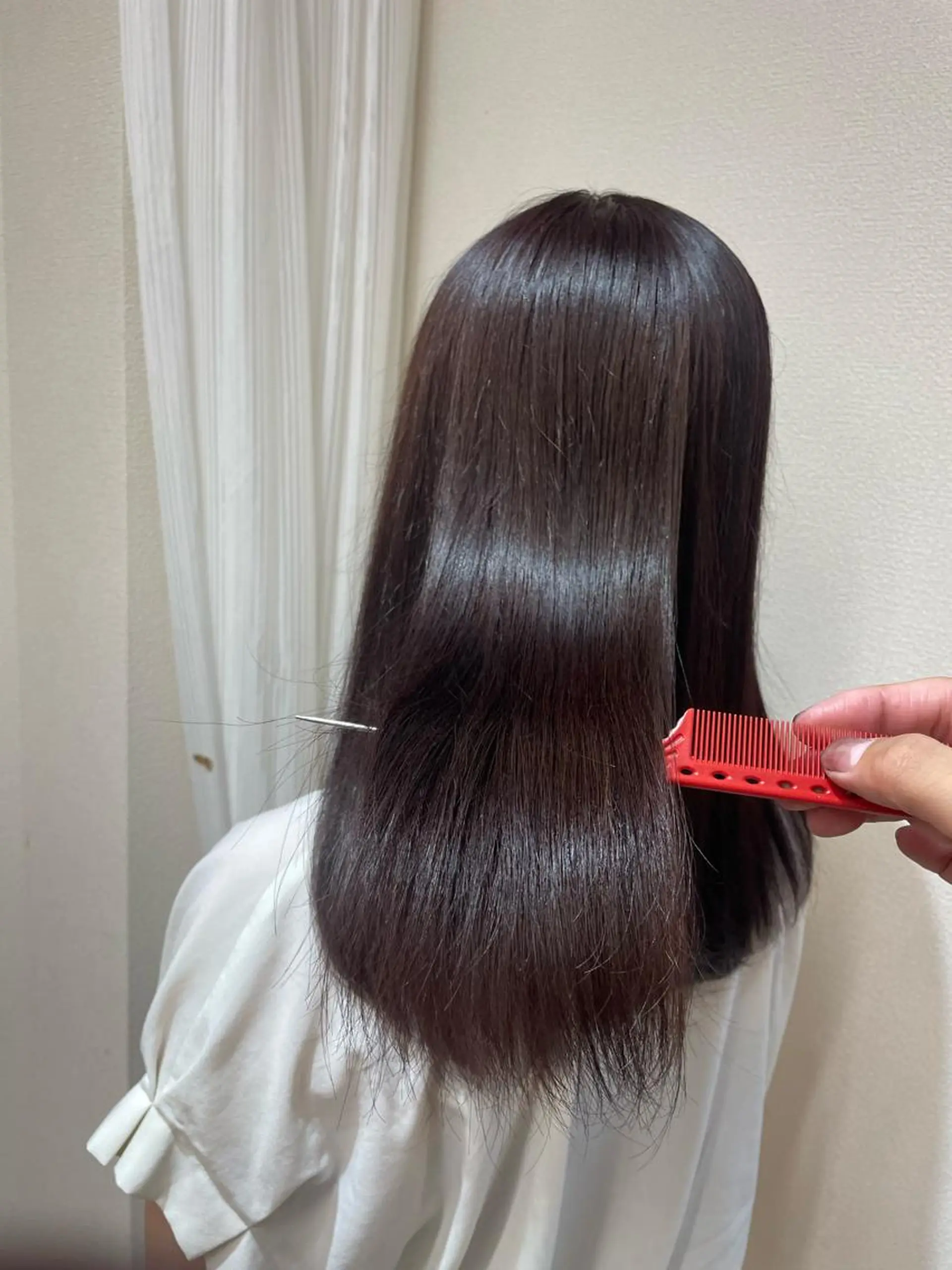 ロング カラー ケアブリーチ /髪質 改善/古橋圭史郎のヘアスタイル