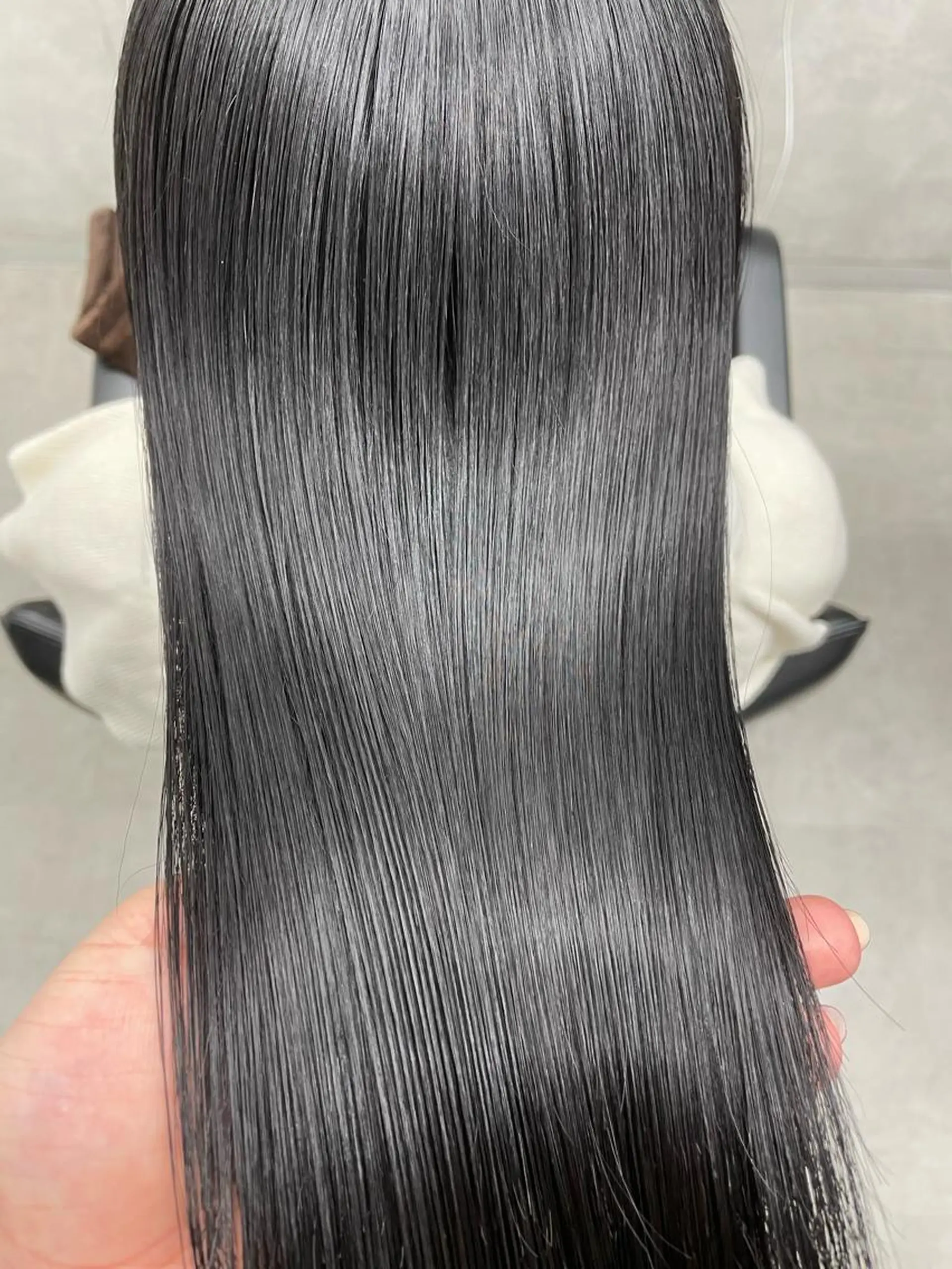 ロング カラー トリートメント カット ヘアカラー トリートメント すぐ巻ける縮毛矯正 🍀勝倉　麗のヘアスタイル