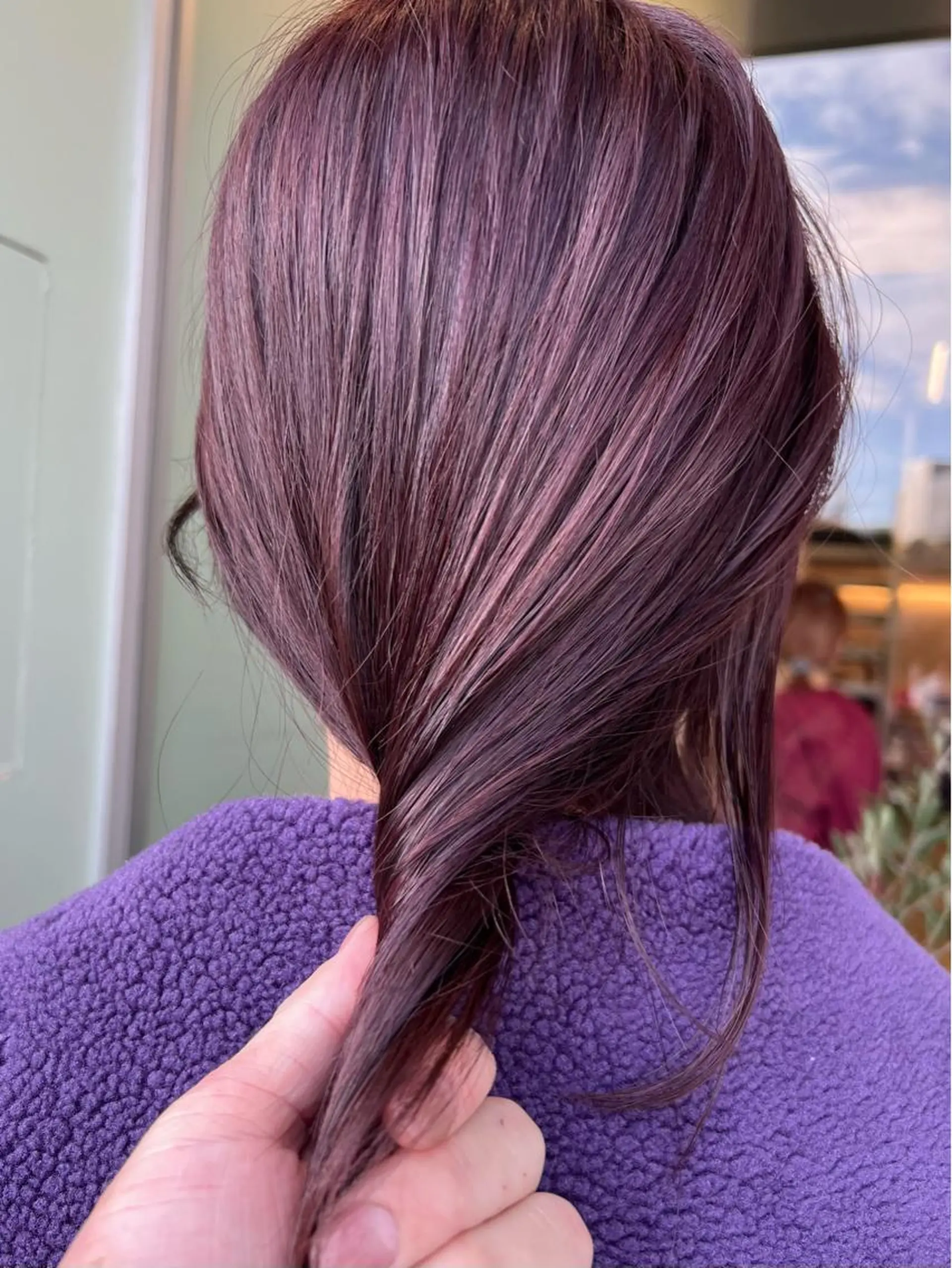 ロング カラー カット ヘアカラー トリートメント 武田 久司のヘアスタイル