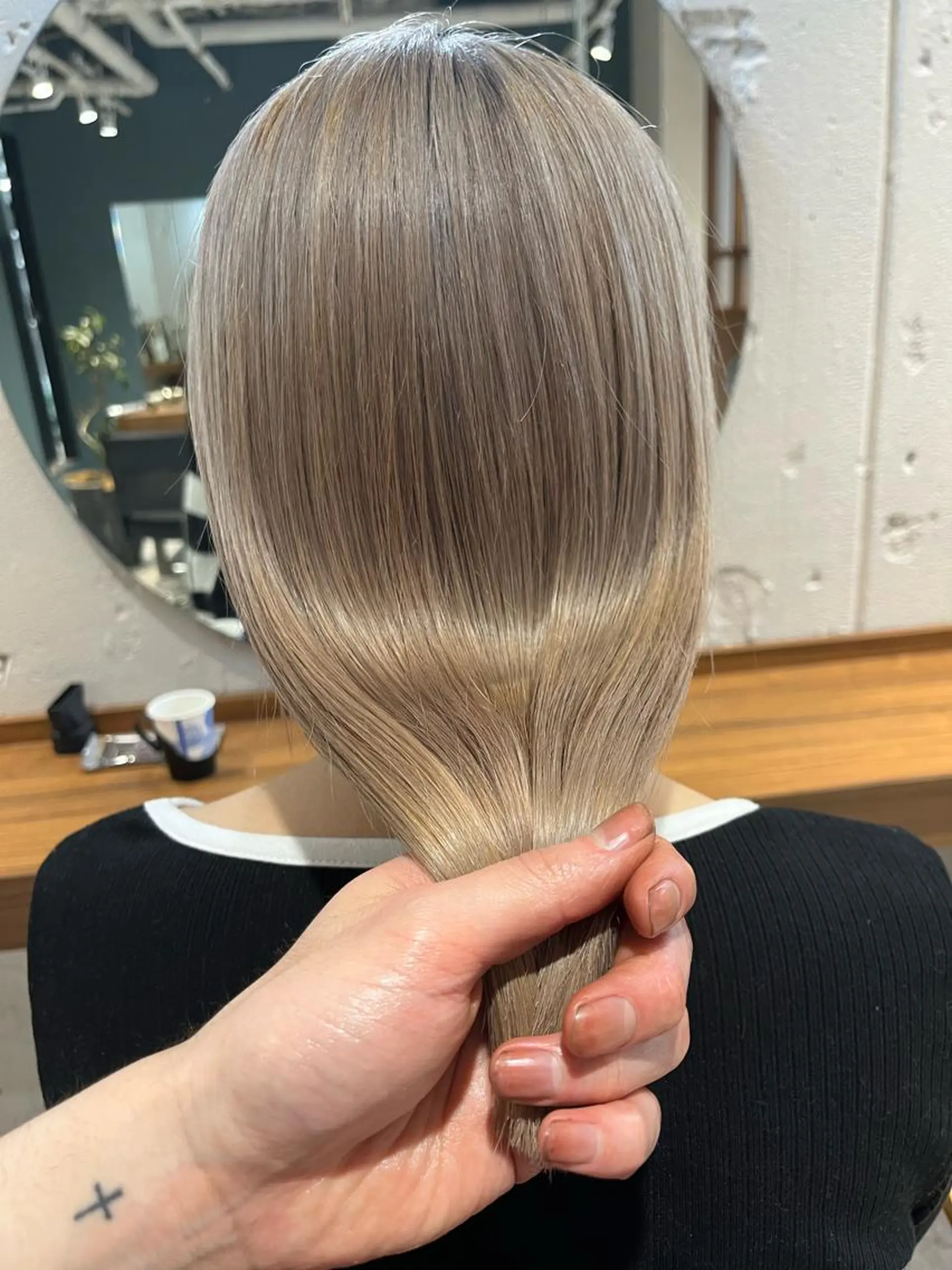 ミディアム カラー ヘアカラー トリートメント 【代表】 辻龍樹のヘアスタイル