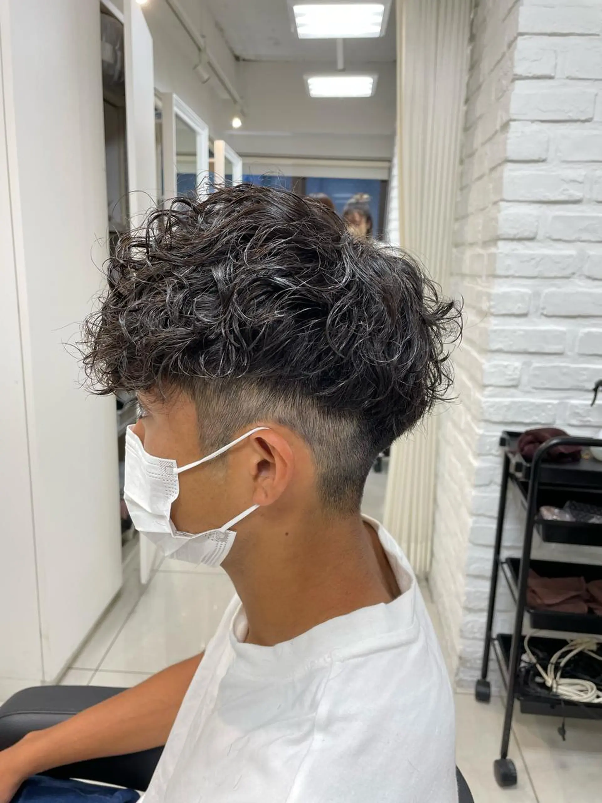 ショート カット パーマ トリートメント フェザーパーマ職人 🪶ryosukeのヘアスタイル