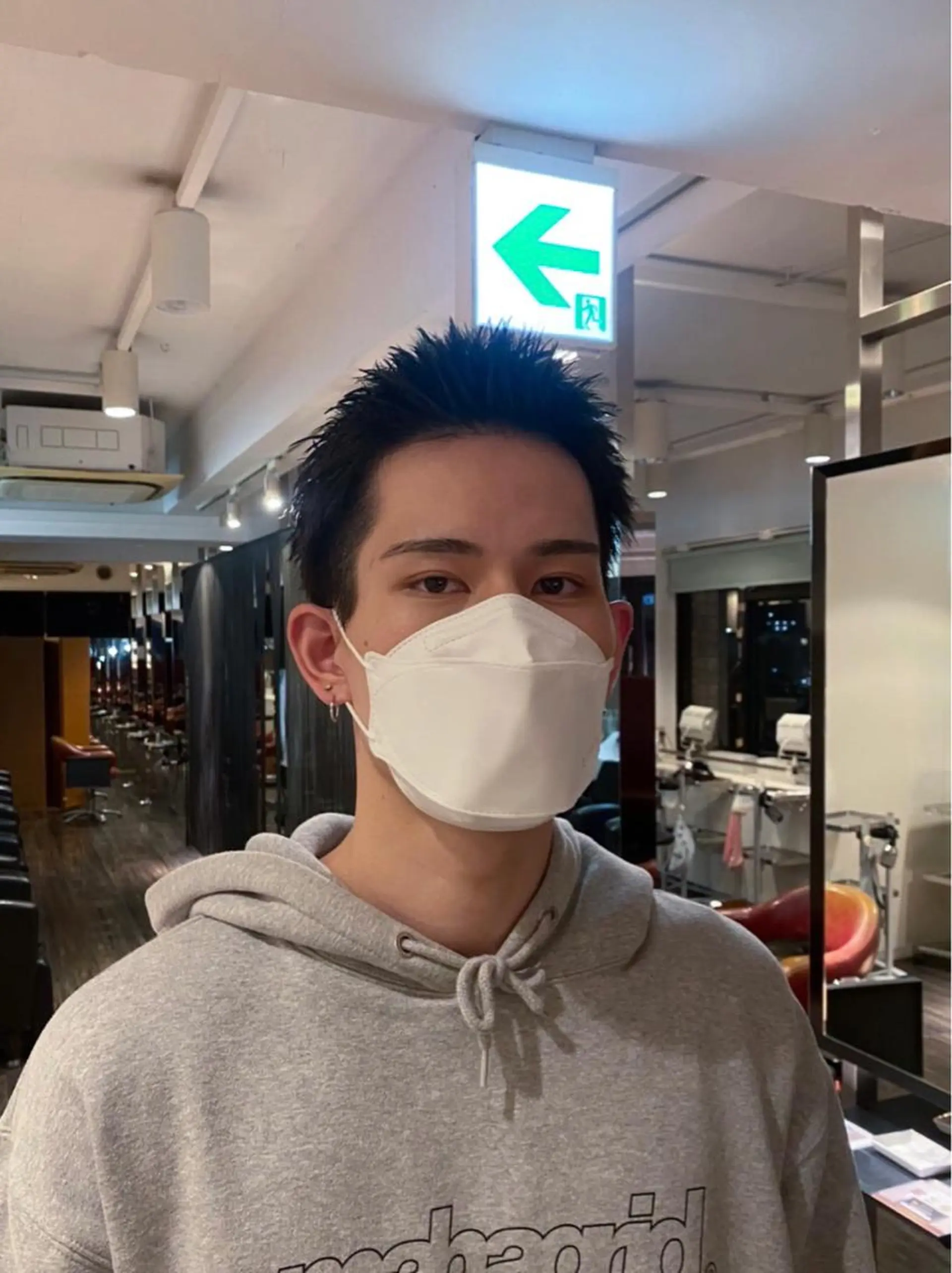 ショート 松村明門/メンズ カット/メンズパーマのヘアスタイル