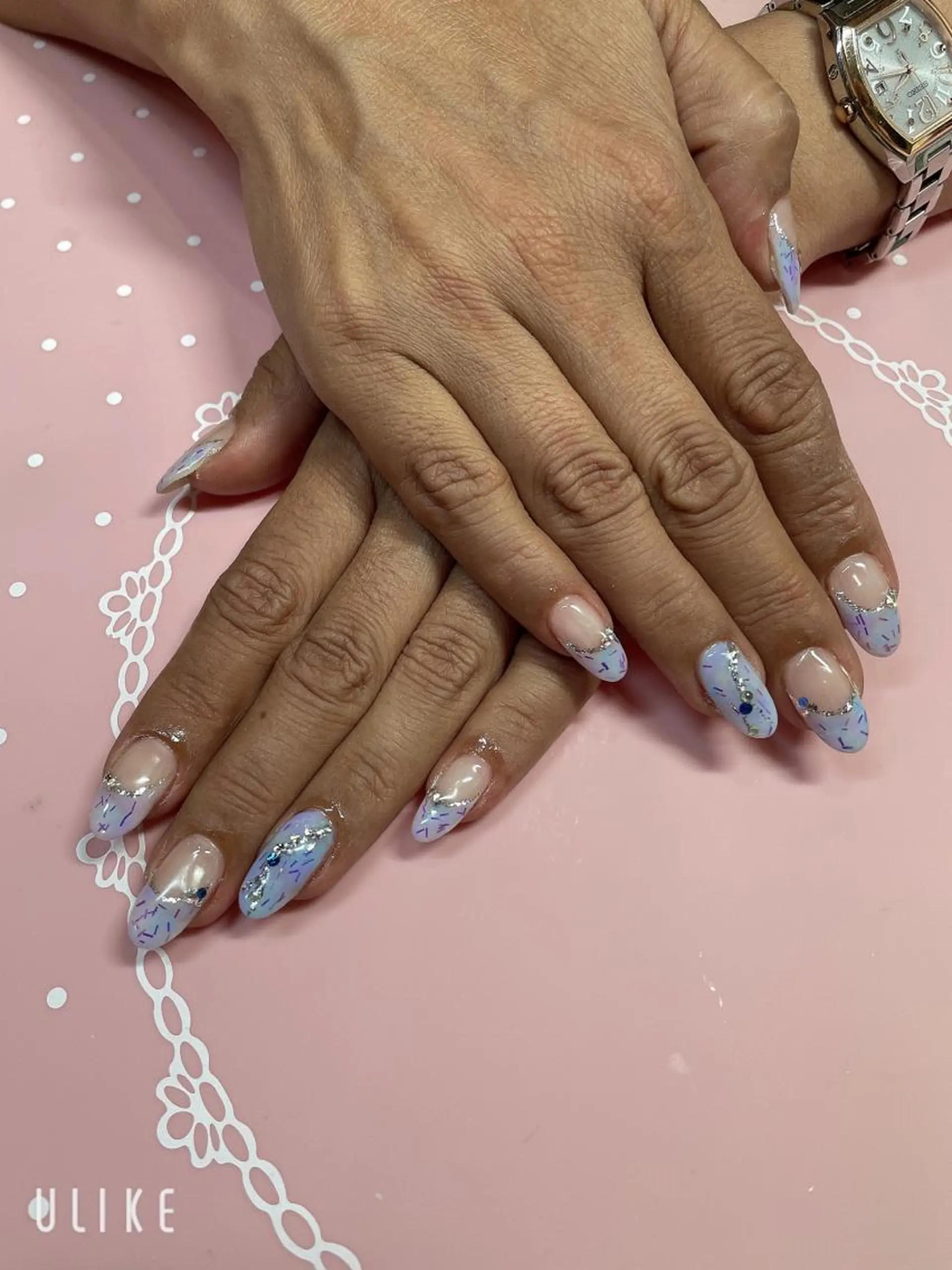 ミディアム ネイル 《LB》ラブリエ Nail&eyeのマツエク・マツパデザイン