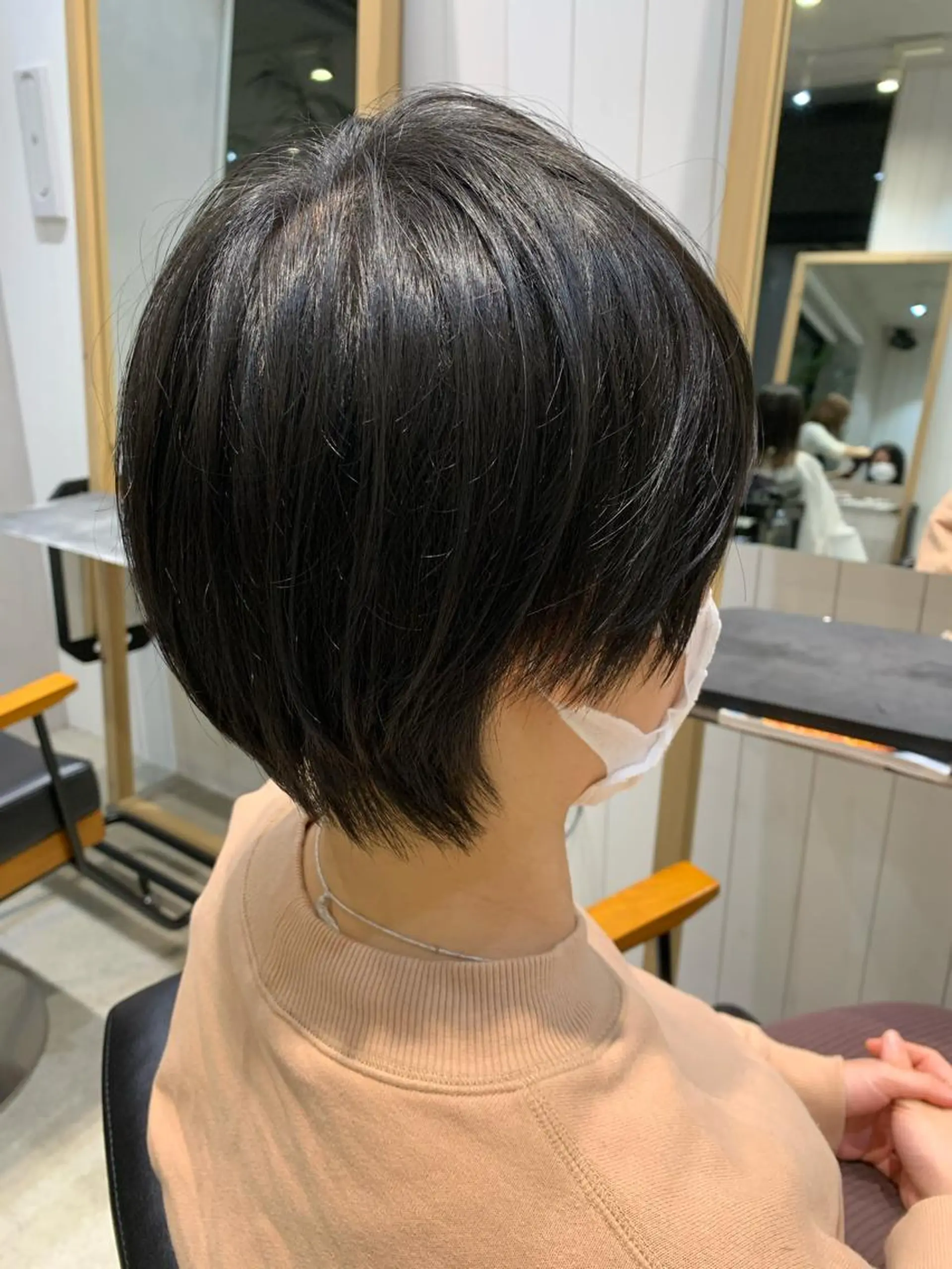 ショート ショートヘア ヒロミ/アレンジ/ アンニュイ/透け感のヘアスタイル