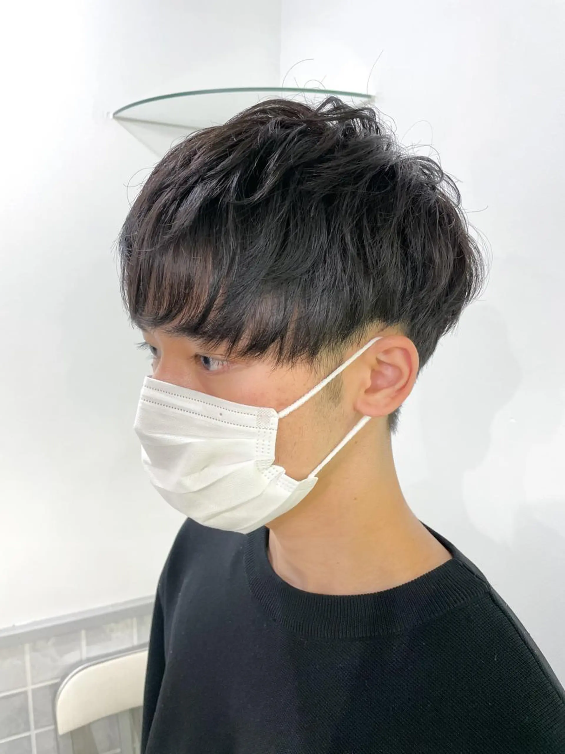 パーマ メンズ メンズパーマ パーマ miyu 美髪縮毛矯正𓂃꙳⋆のヘアスタイル