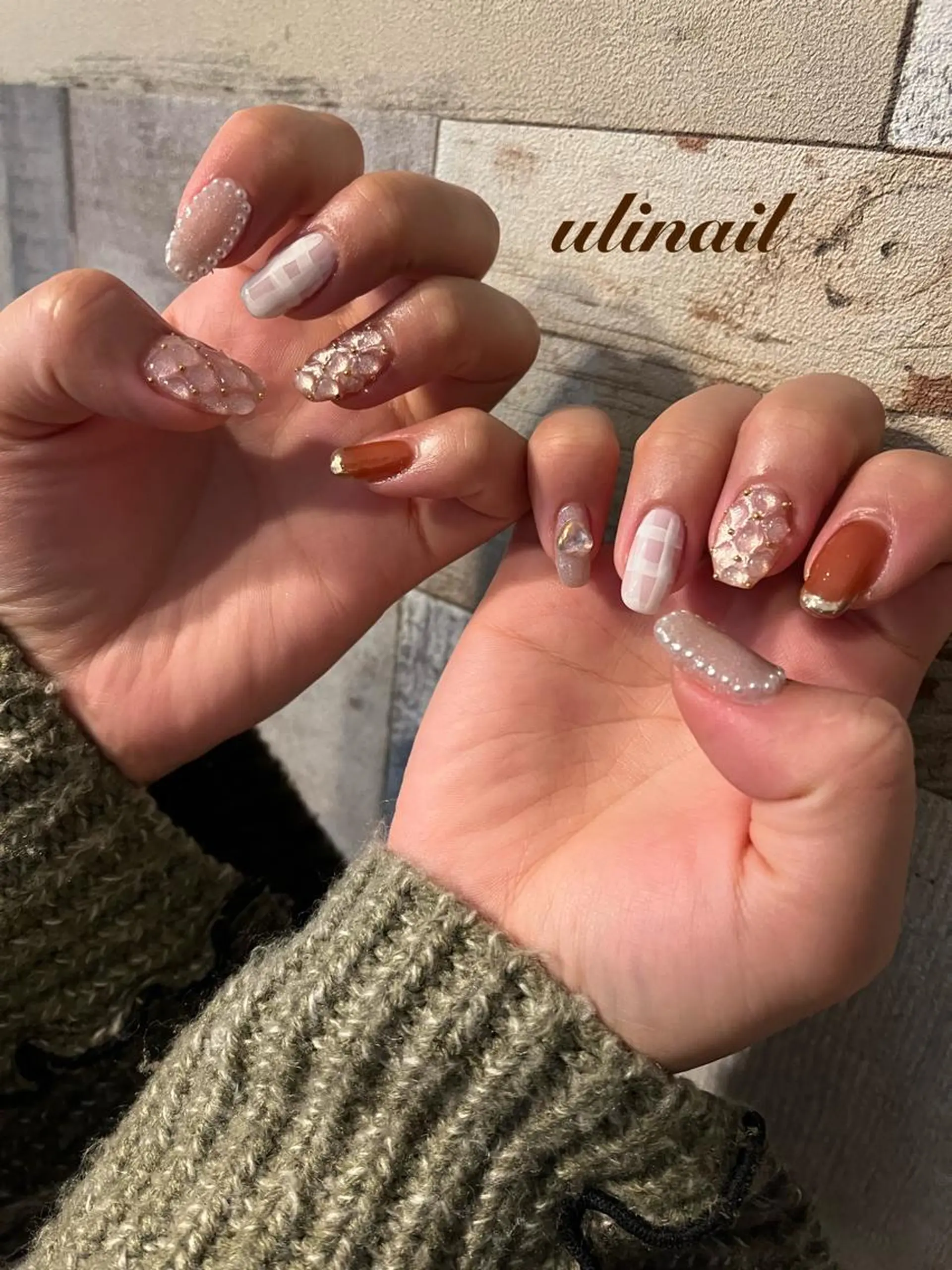 ネイル ハンドネイル ulinail （ウリネイル）のネイルデザイン