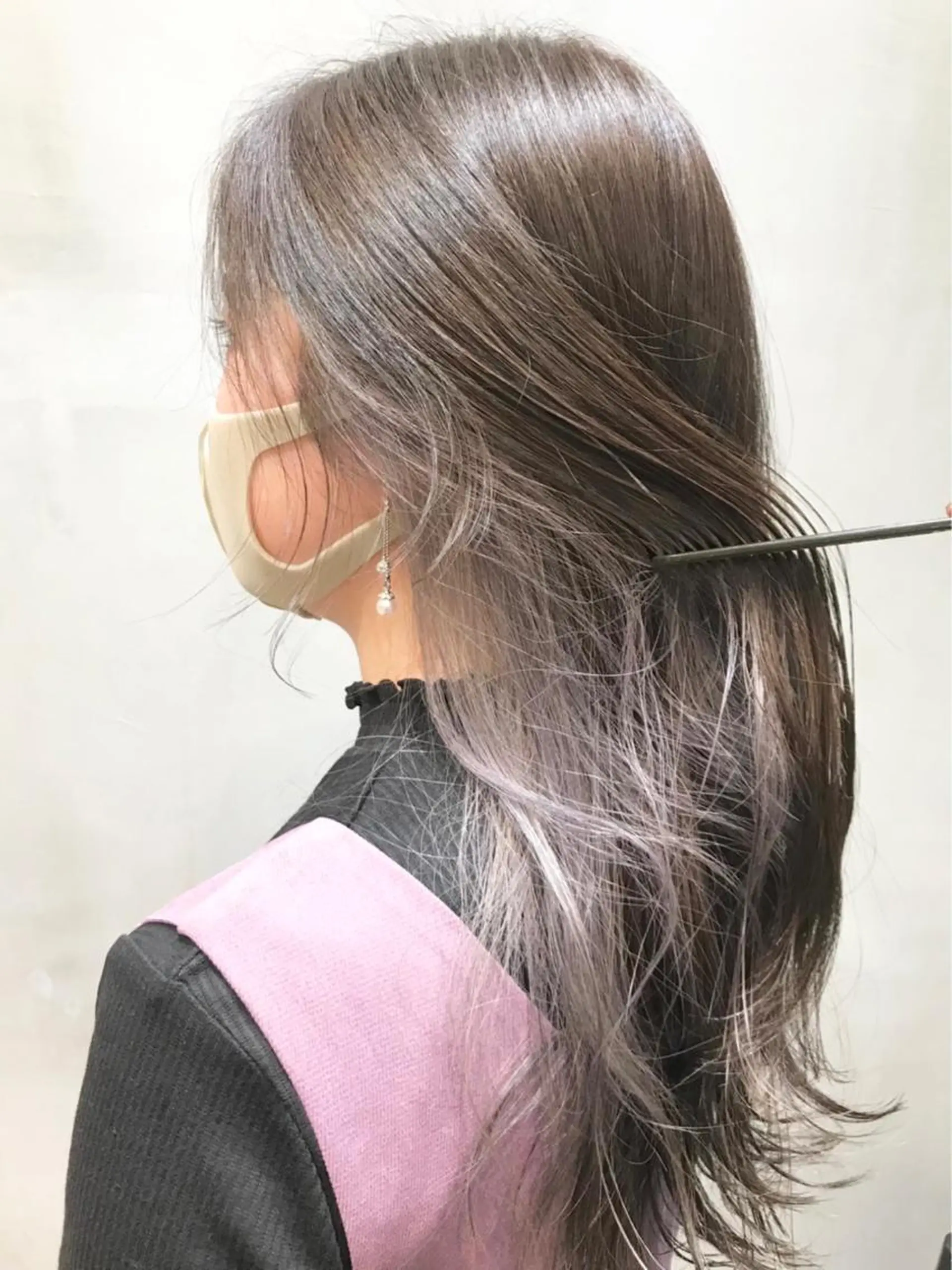 カラー カット ヘアカラー トリートメント 似合わせレイヤー・ボ ブ タナカ レイヤのヘアスタイル