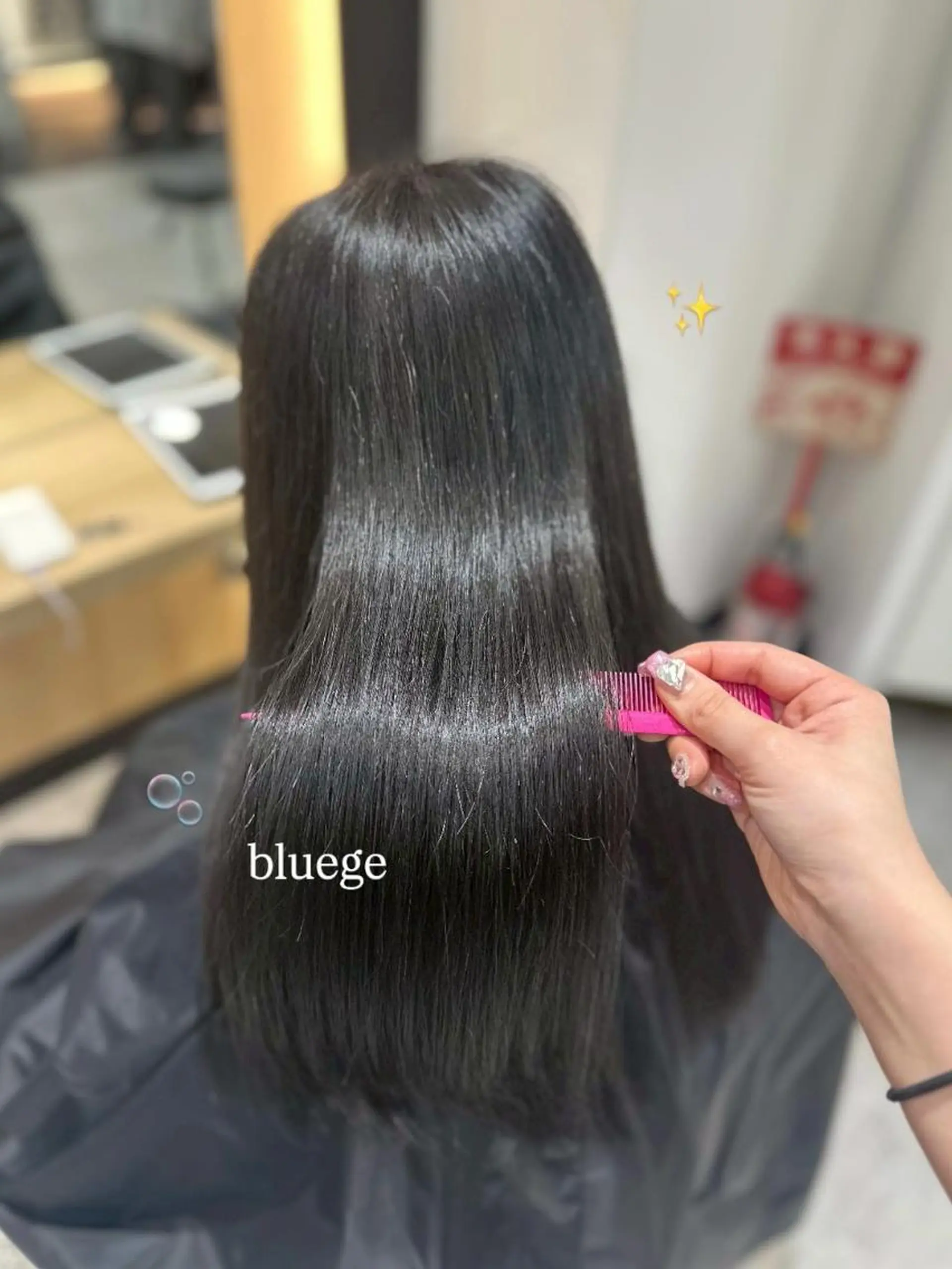 セミロング カラー L.E.M 仙台のヘアスタイル