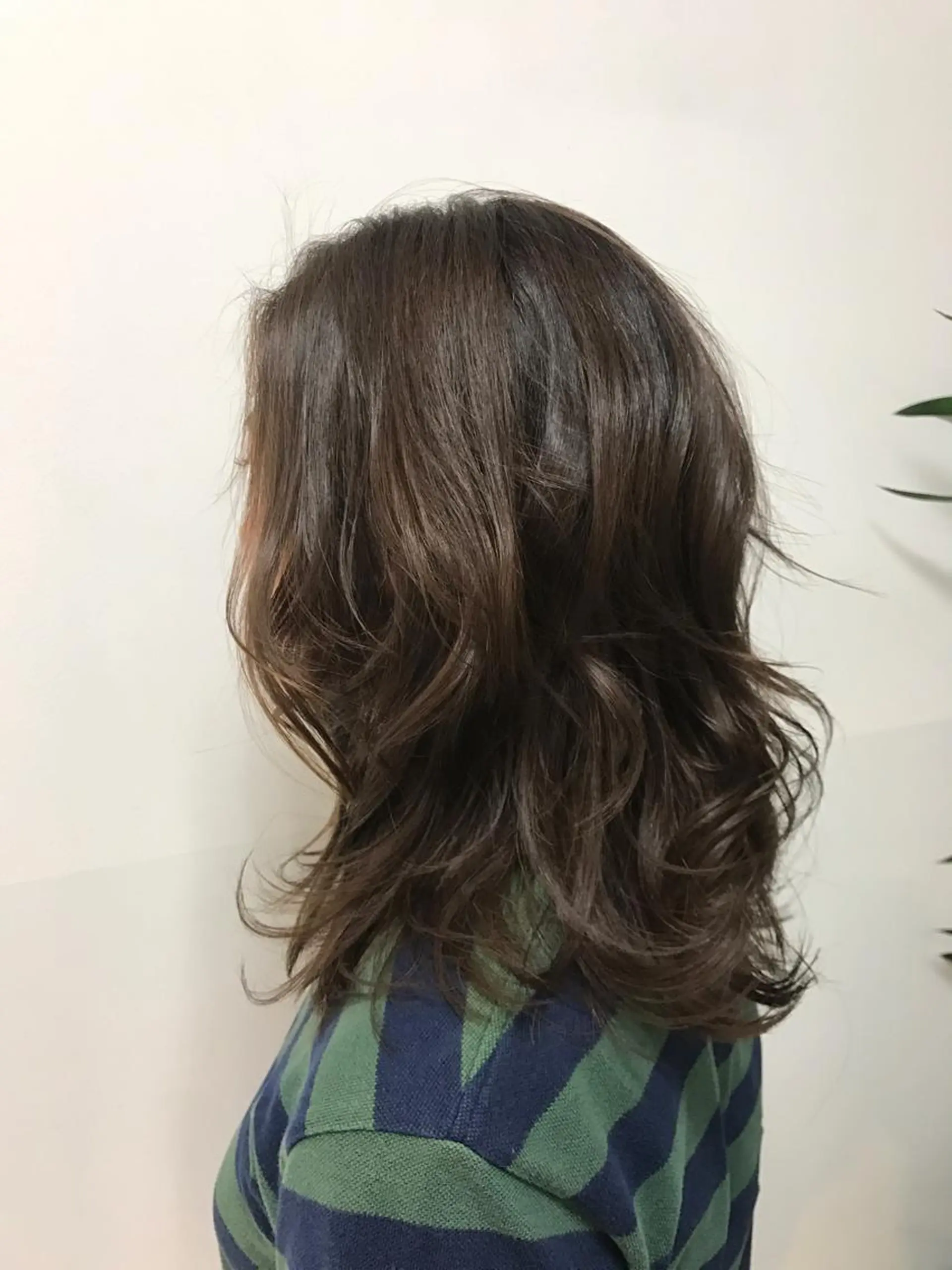セミロング 大石 さやかのヘアスタイル