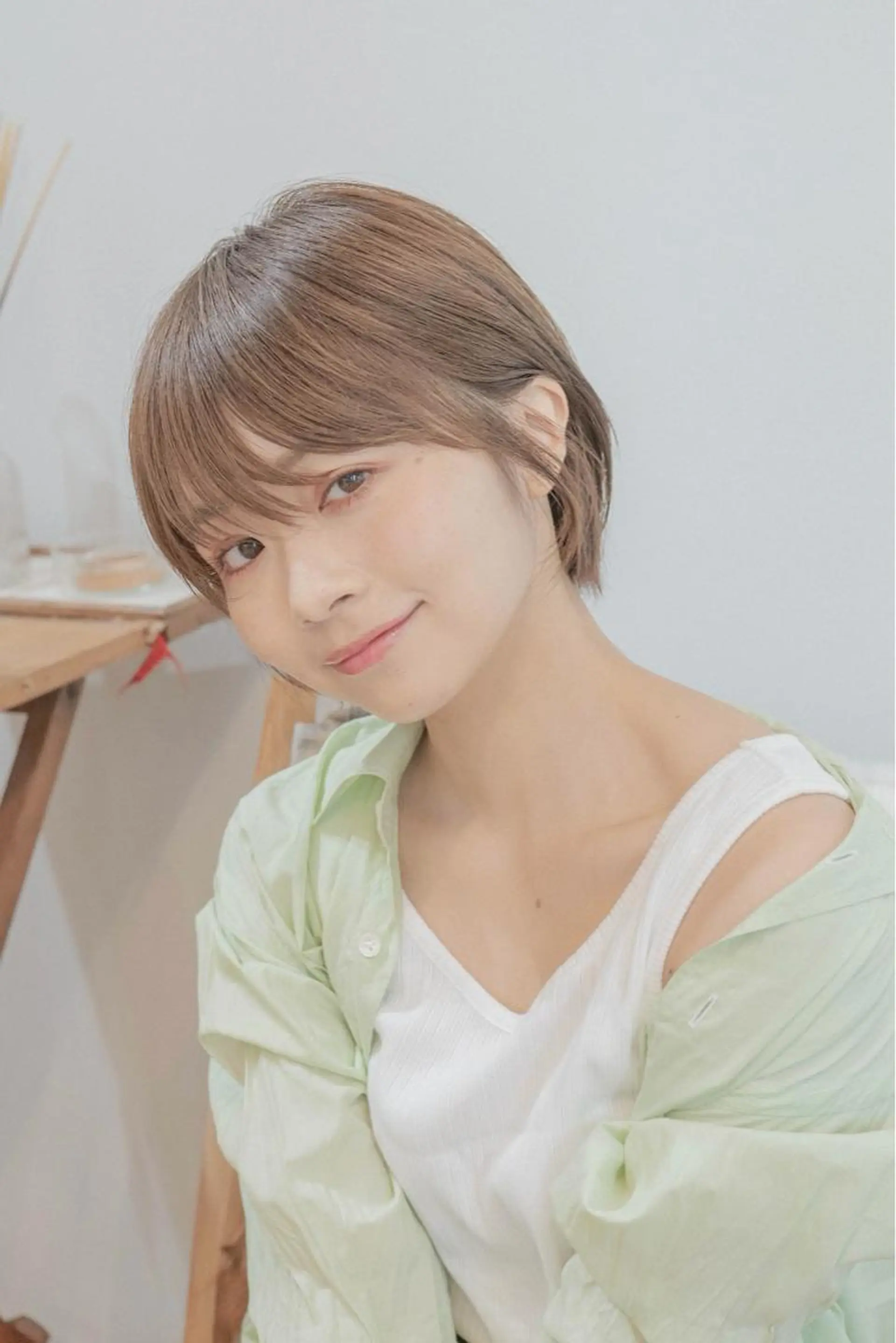 ショート カラー ハイライト🌟/ ボブ/豊田のヘアスタイル