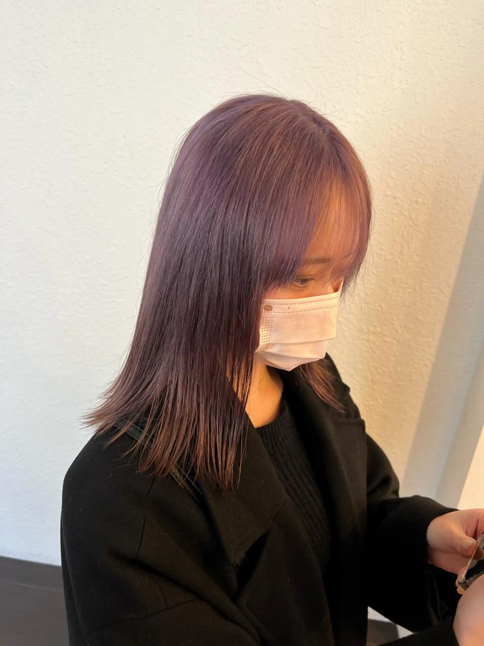 ミディアム カラー パーマ ヘアアレンジ 名古屋駅/トップス タイリスト/大黒拓哉のヘアスタイル