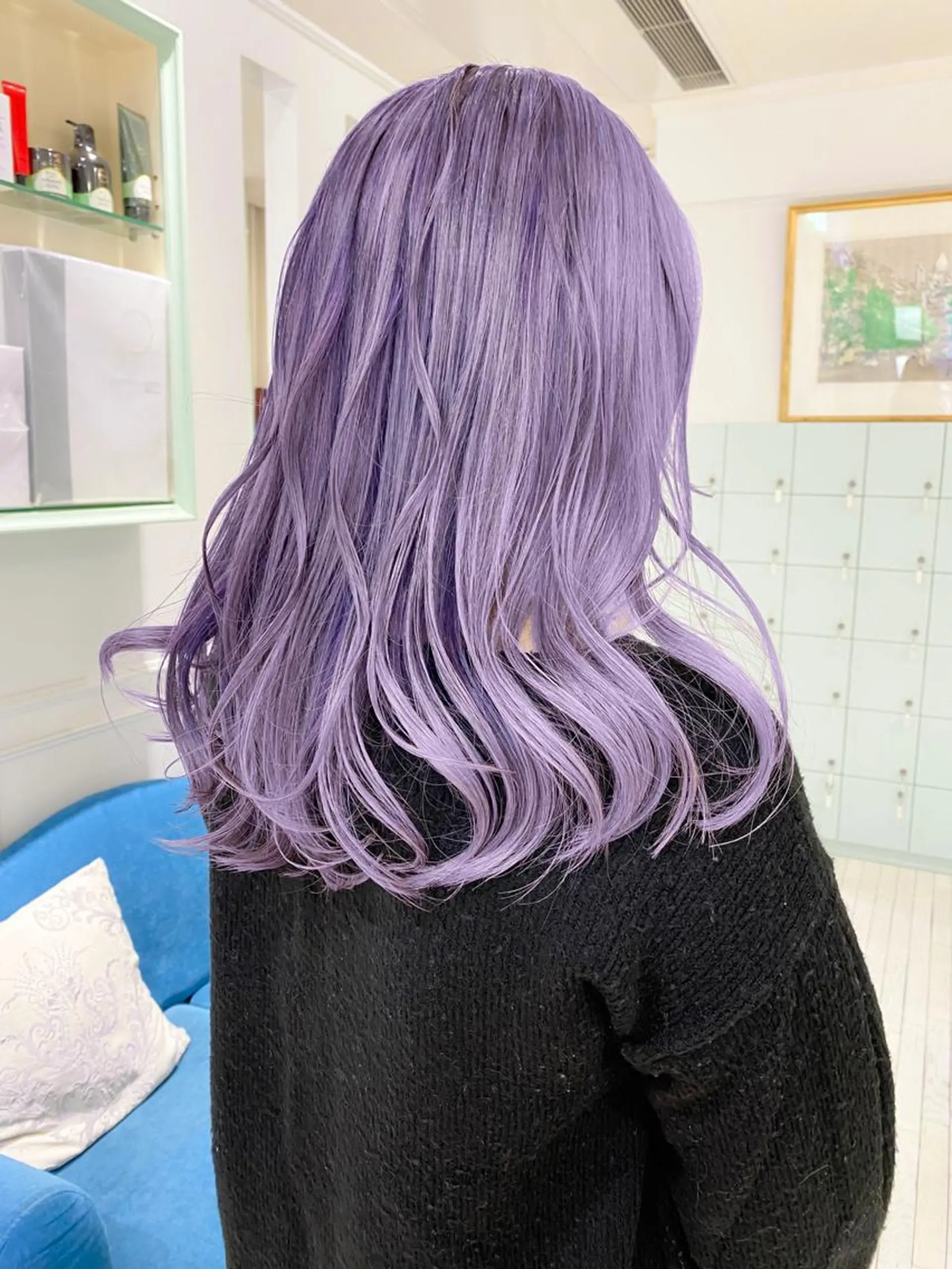 ロング カラー Re:ta Hair 飯田淳平のヘアスタイル