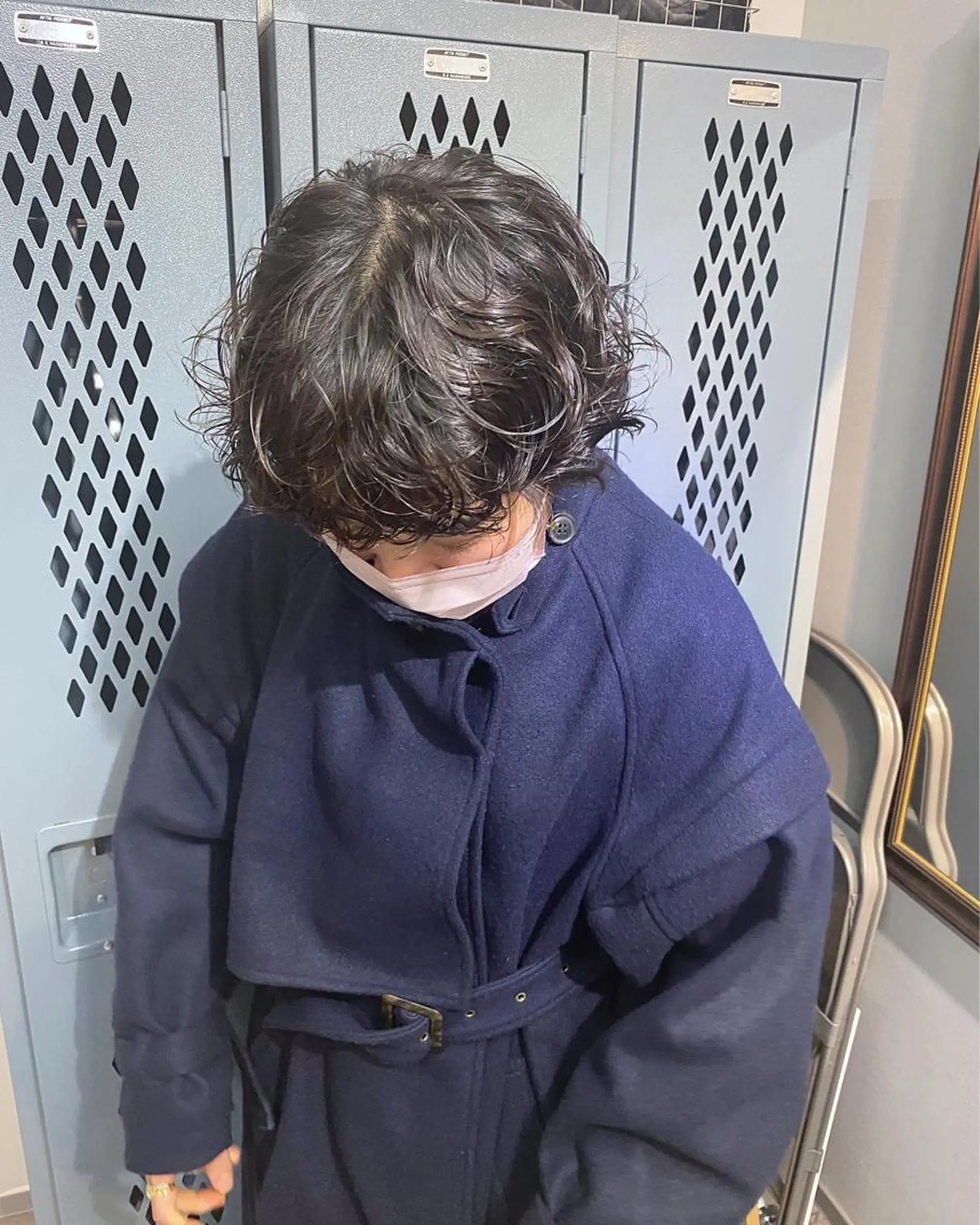 ショート パーマ 低ダメージパーマ ケアパーマ/武田明大のヘアスタイル