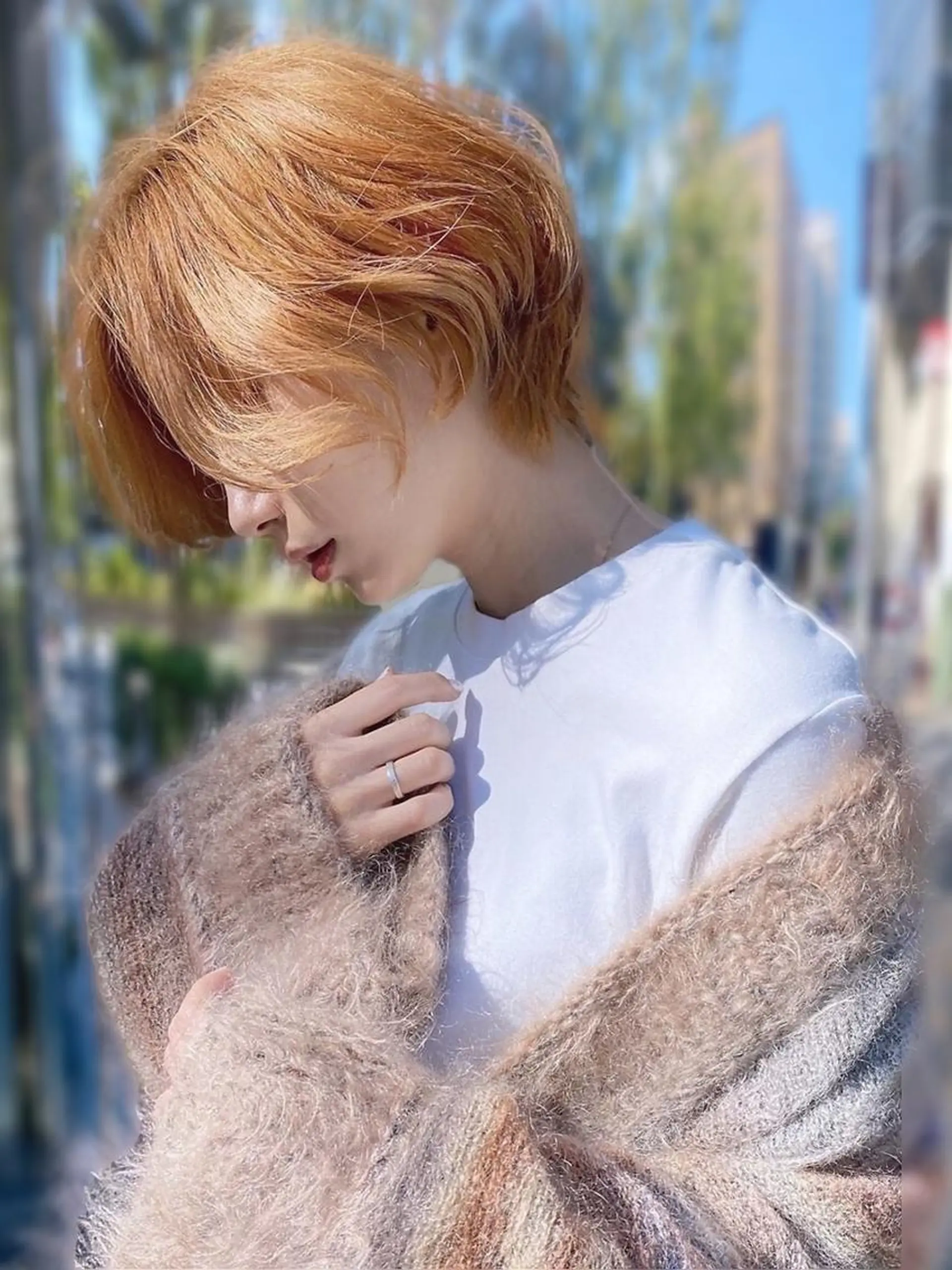 カラー ced下赤塚店／うる 艶ヘアカラー🦋のヘアスタイル