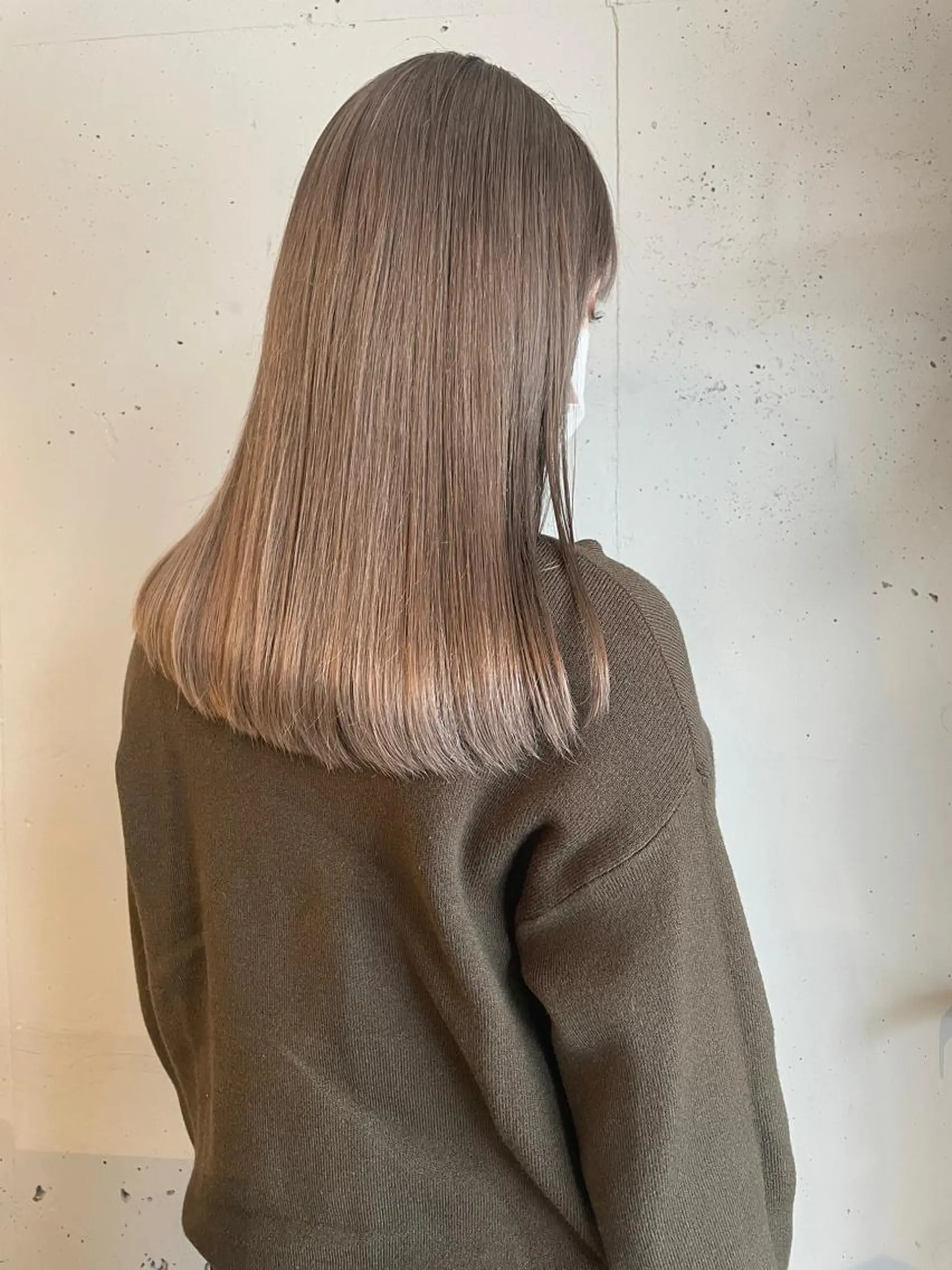 ロング カラー 東 みのりのヘアスタイル