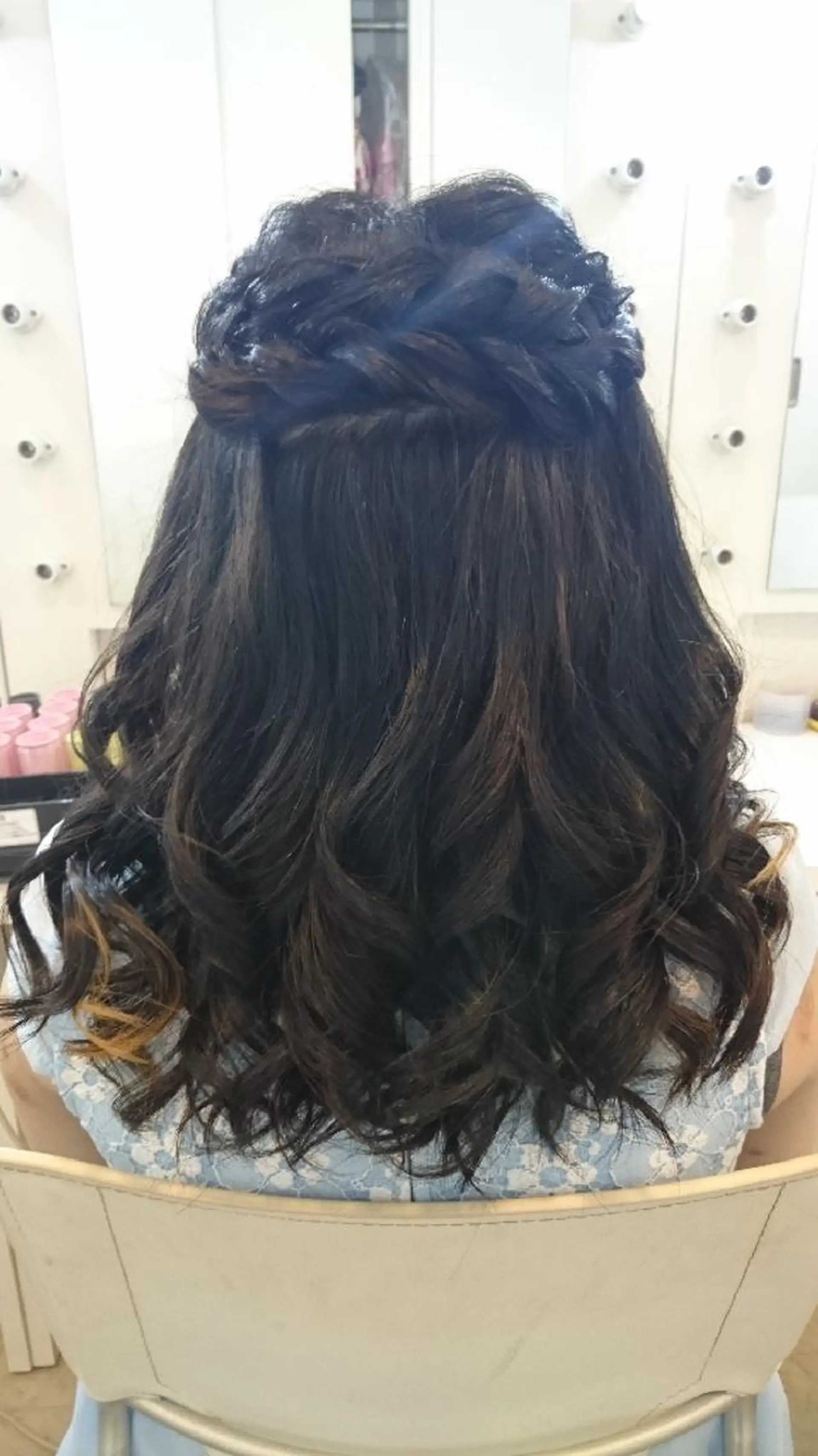 セミロング ヘアアレンジ ハーフアップ Gypsoly ☺︎ゆきのその他イメージ