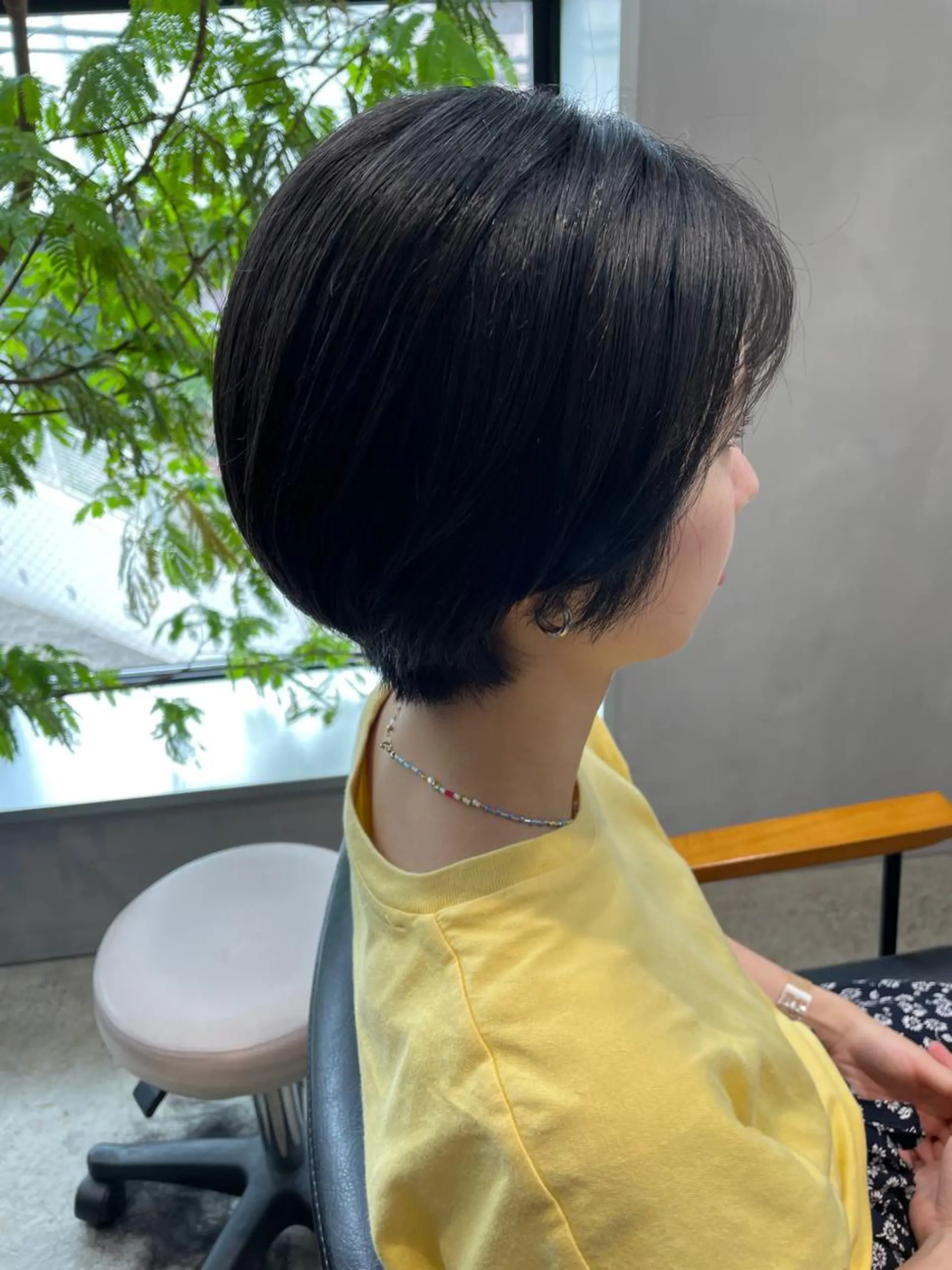 ショート カット 縮毛矯正 トリートメント ヒロミ/アレンジ/ アンニュイ/透け感のヘアスタイル