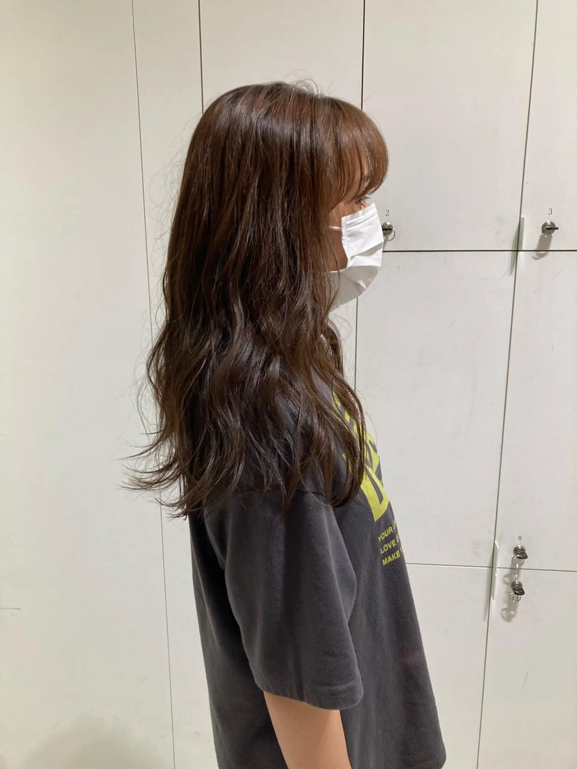 セミロング 透明感カラー🫧 nanohaのヘアスタイル