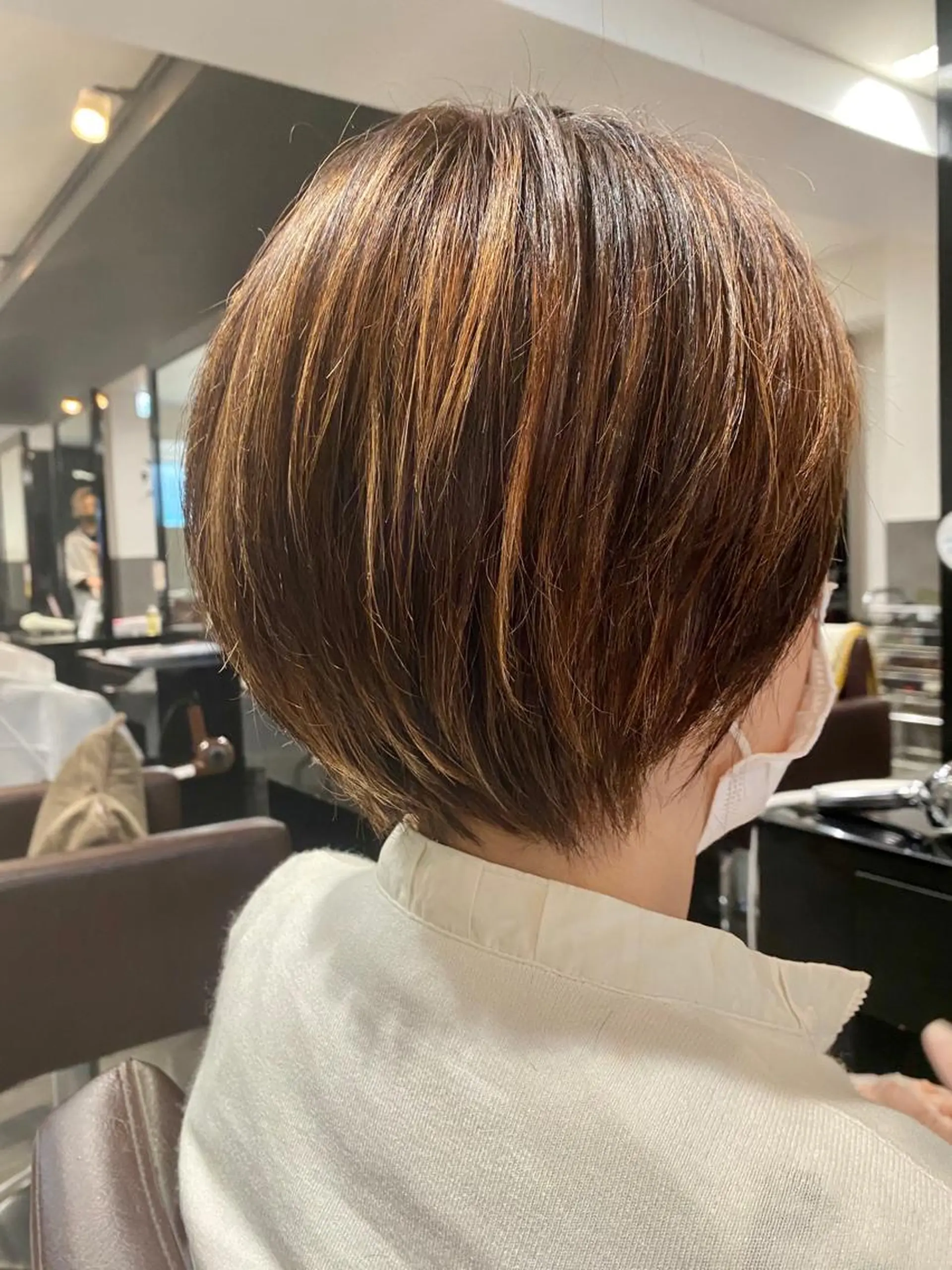ショート カラー ⭕️メンズパーマ⭕️ 山口　裕太郎のヘアスタイル