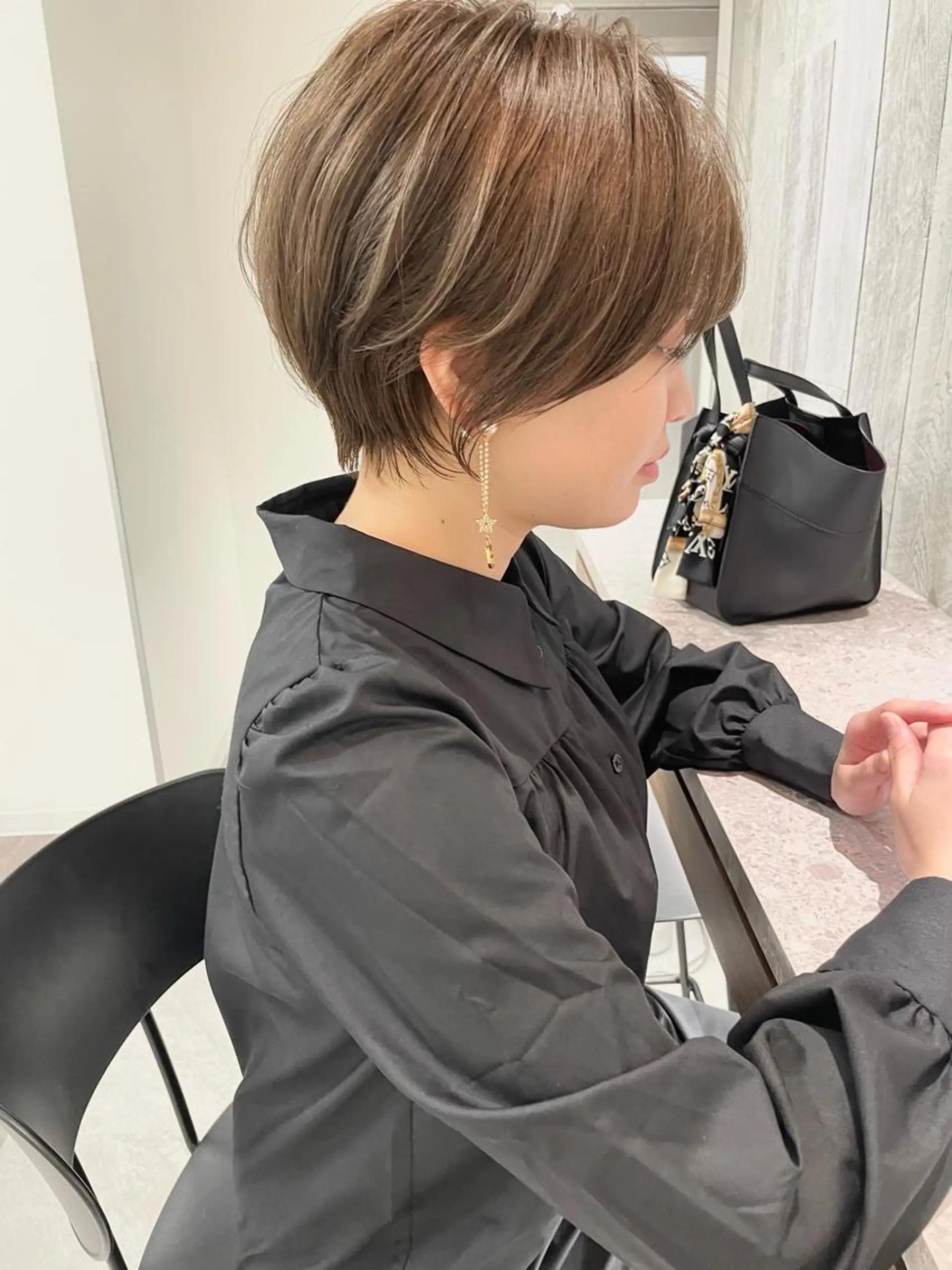 ショート カット トリートメント 髪質改善will hairdesignのヘアスタイル