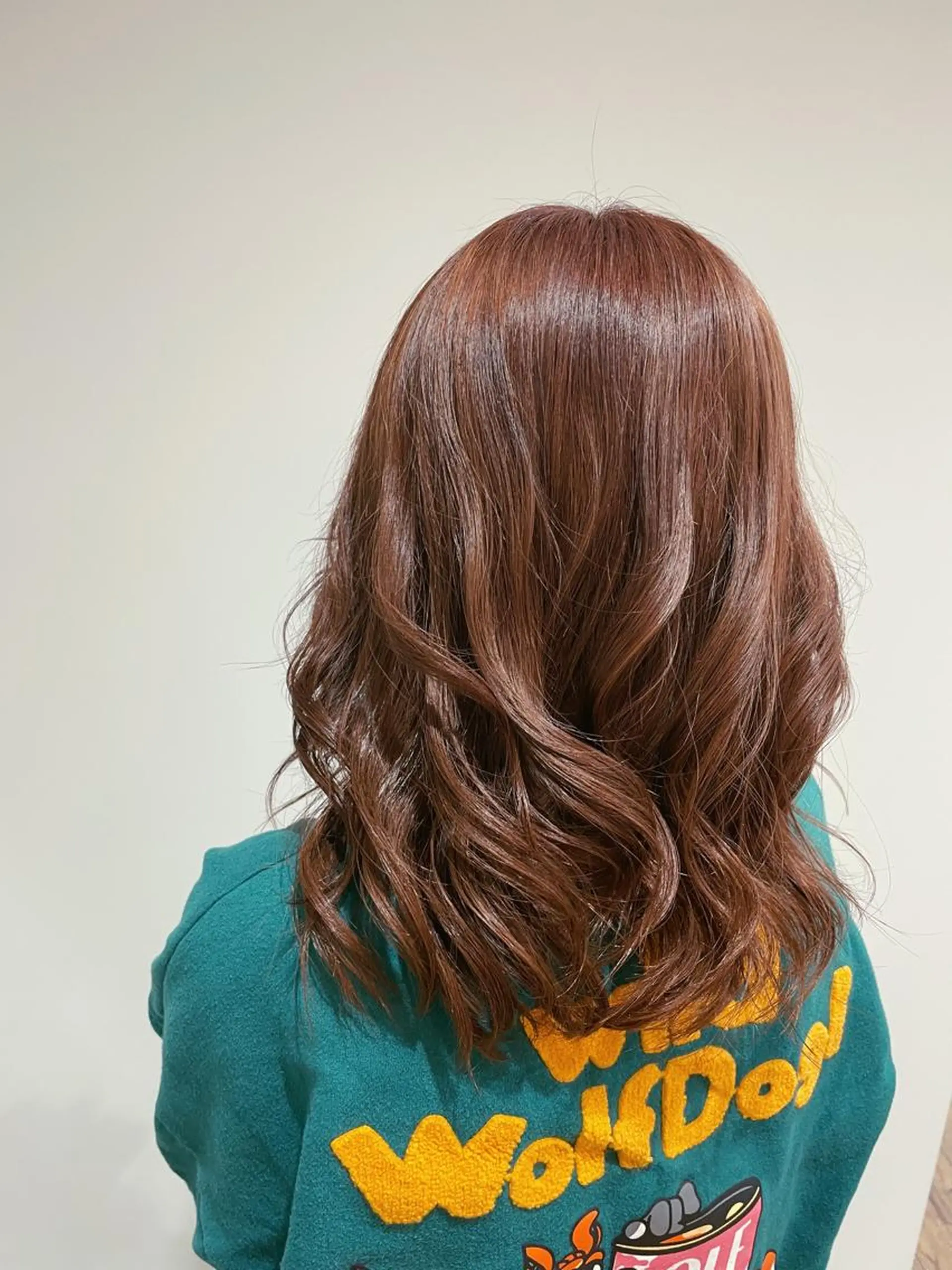 セミロング カラー カット ヘアカラー 山本 尚輝のヘアスタイル