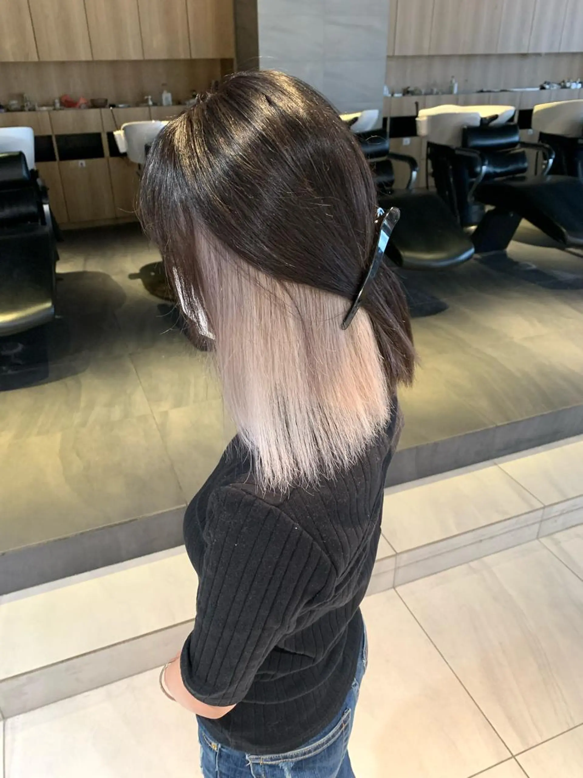 ミディアム カラー パーマ ヘアアレンジ メンズ キッズ ネイル マツエク・マツパ 酸性ストレート 髪質改善大槻勇樹のヘアスタイル