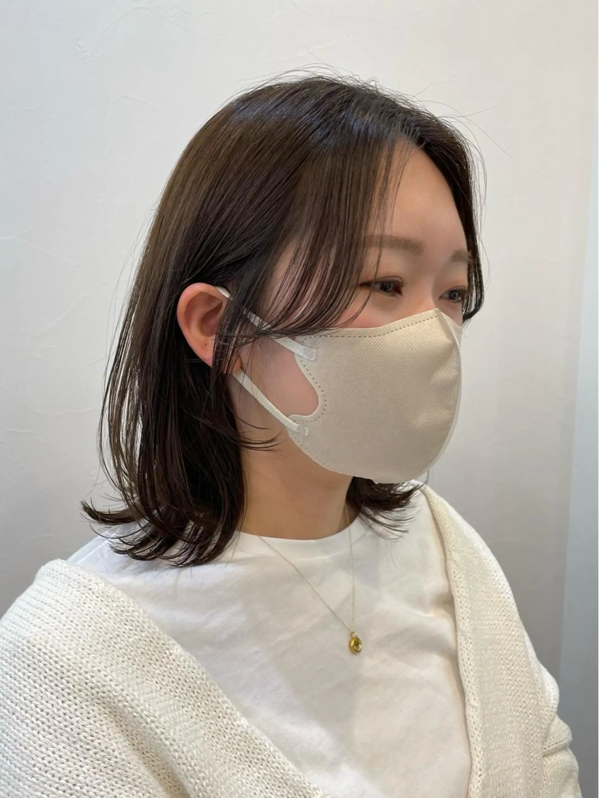 ミディアム ミディアムヘア🌼 さきのヘアスタイル