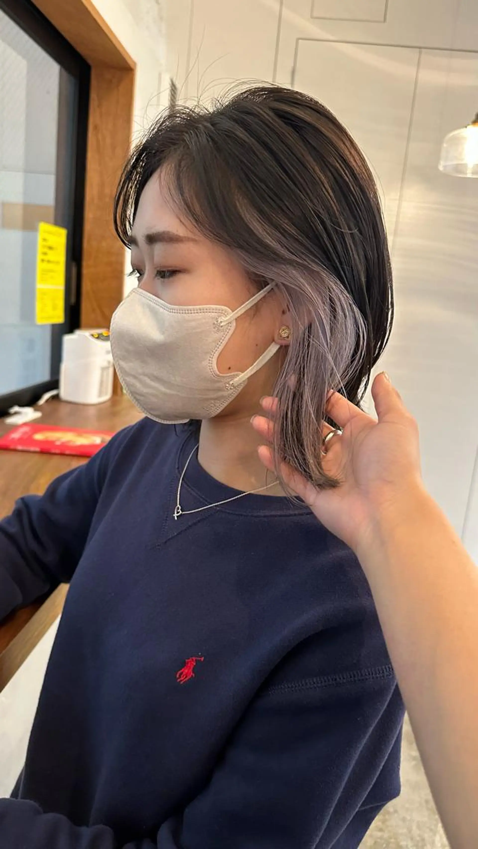 ミディアム カットモデル募集 長谷川のヘアスタイル