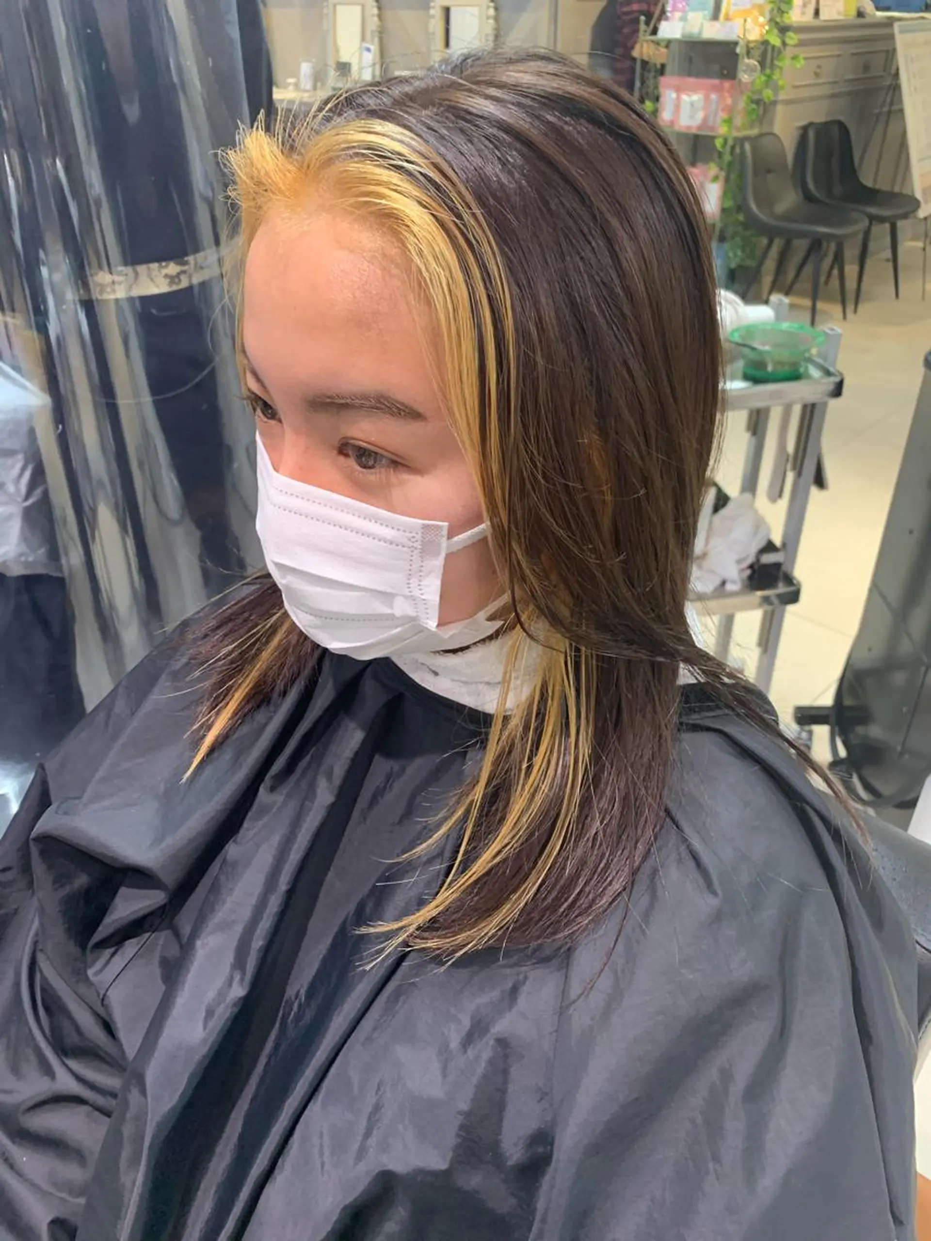 ミディアム カラー ヘアカラー 310【サンイチマル】所属・透明感ハイトーン🦄 キラ🌈のヘアスタイル