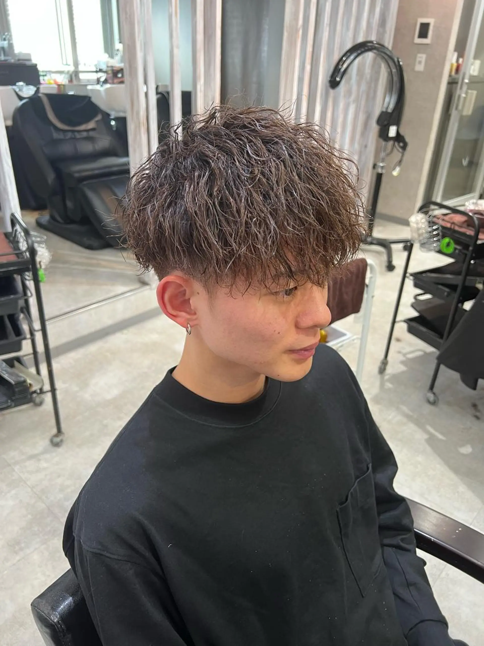 ショート パーマ特化美容師 佐藤壮流のヘアスタイル