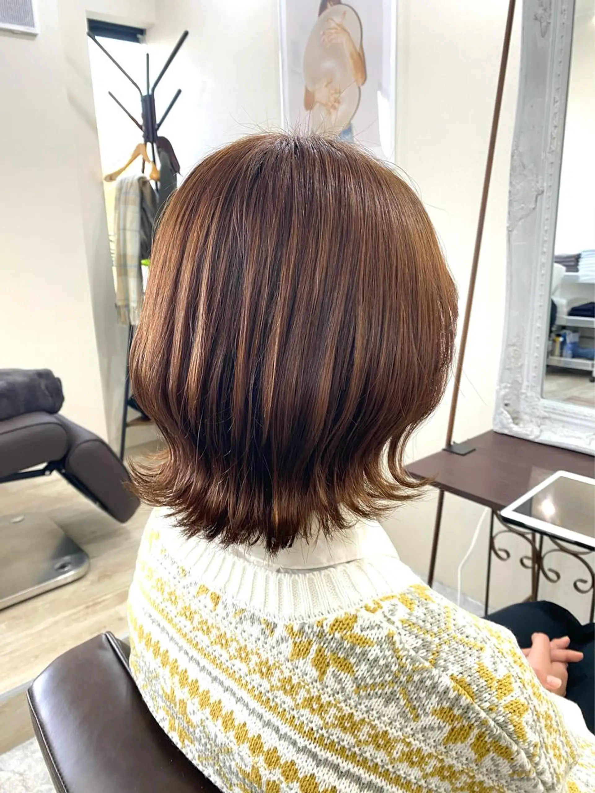 ショート カット ヘアカラー 長岡 俊樹のヘアスタイル