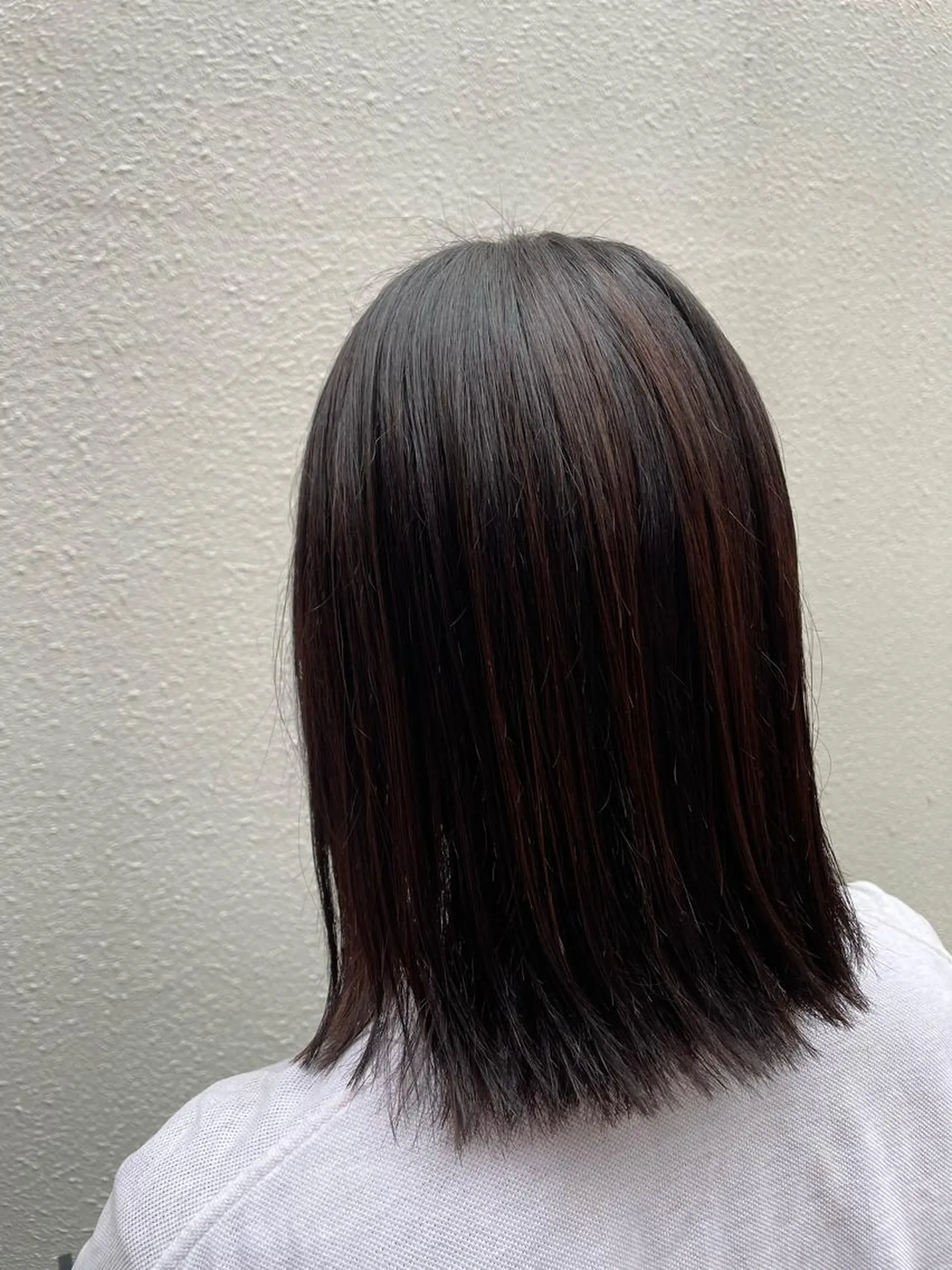 ミディアム 永山 愛莉のヘアスタイル